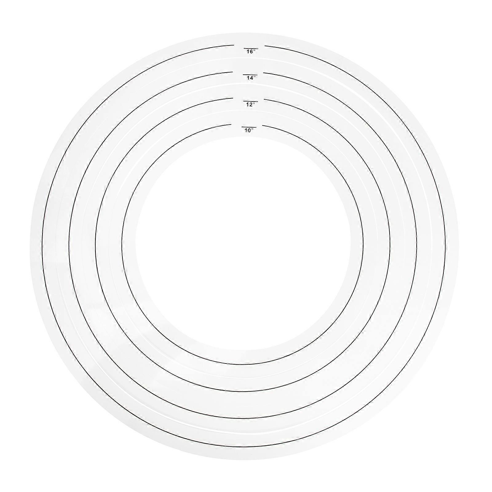 Eliminate Overtones Mute Pad Snare Simple Design 16 Inch 4Pcs