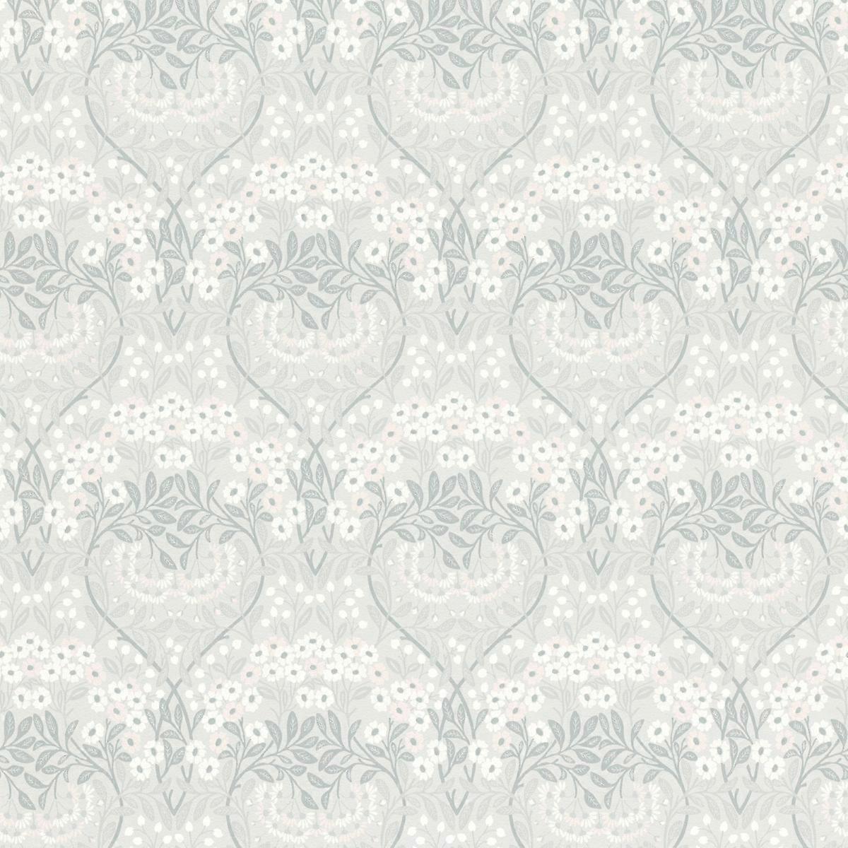 Sophia Blommig Vinyl Tapet Rasch