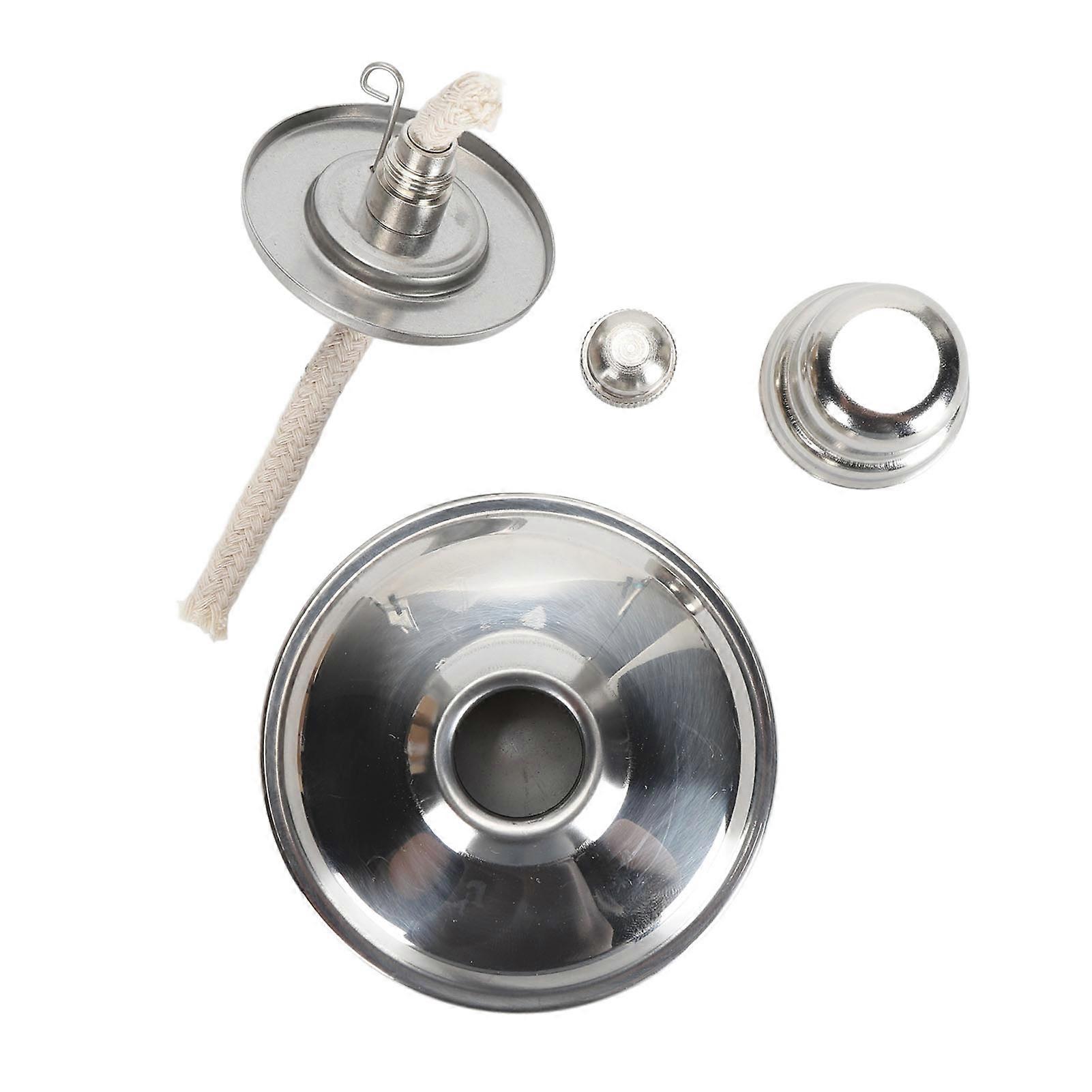 304 Stainless Steel Alcohol Burner Explosion-Proof Leak-Proof Lab Chemistry Heating Leather Tools 100ml Adjustable