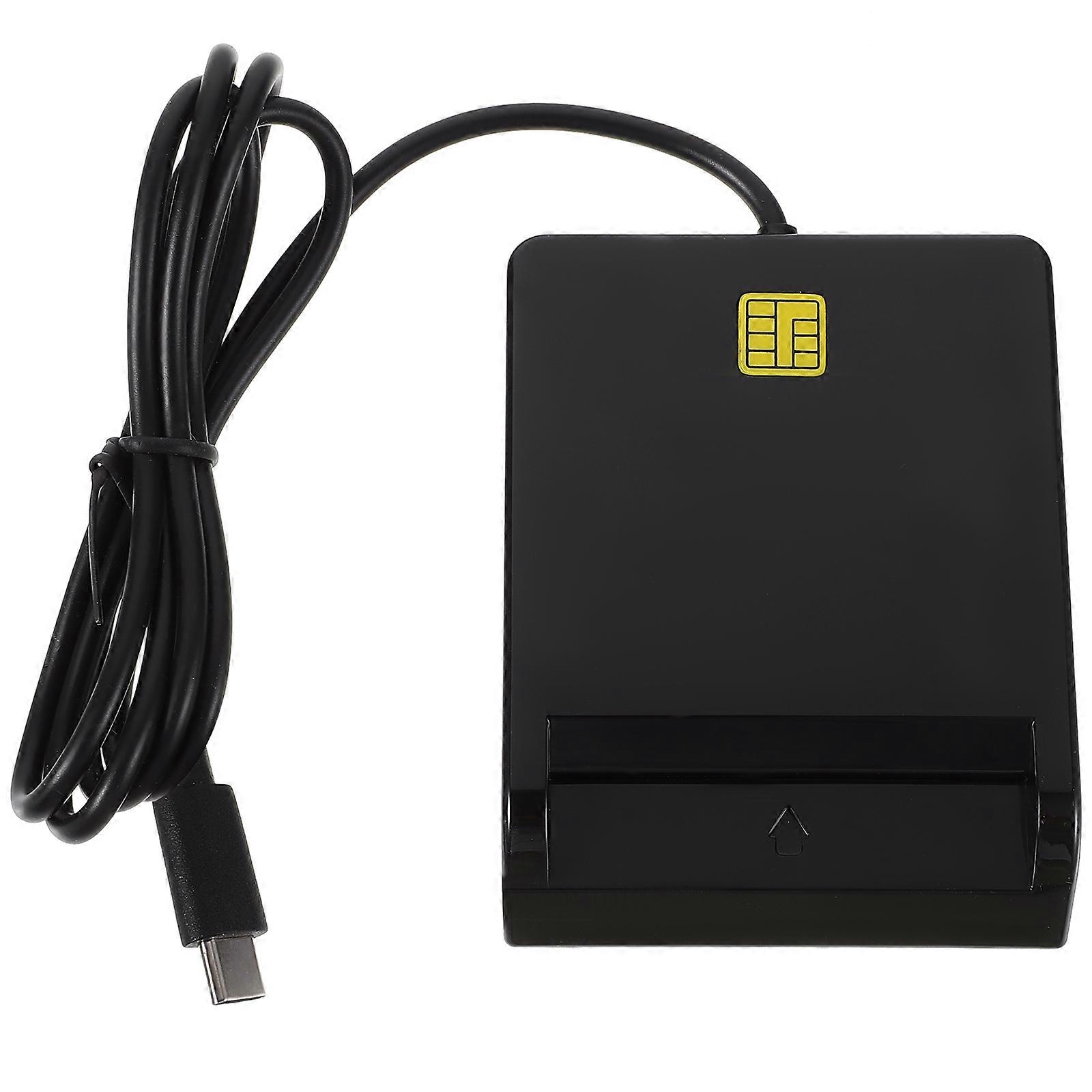 Usb C Card Reader Portable Usb Reader Compatible For Windows Vista Business Users 8.40X6.50X1.70cm 1Pack