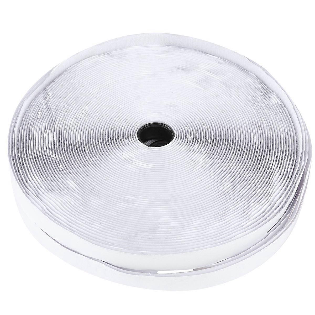 Self-Adhesive Hook Tape Rectangular Tape for Crafts 25x24.5x4.4cm White 1Set