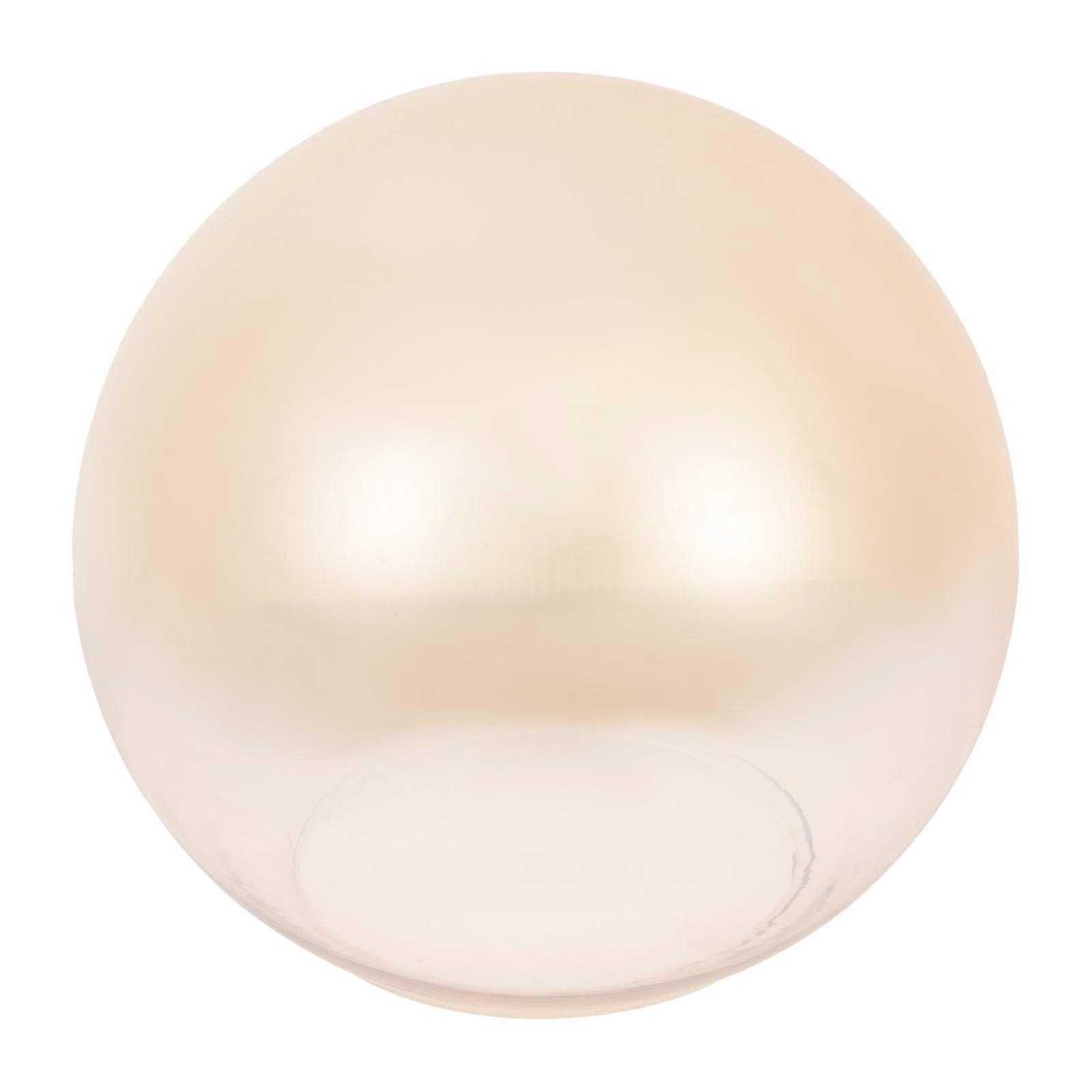 照明器具用の交換用ガラスグローブランプシェードカバー – 壁取り付け用燭台用の高光透過率を備えた丸い透明シェード – コンテンポラリー