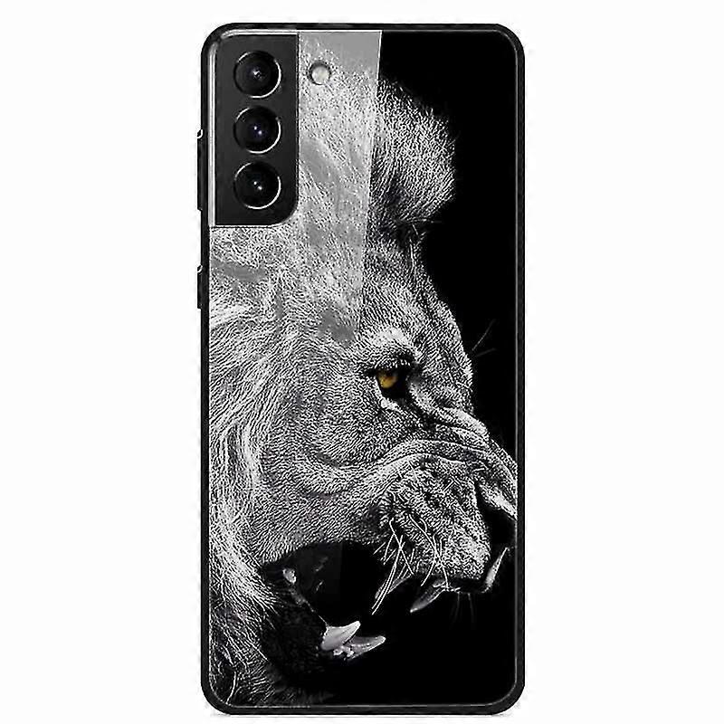 For Samsung S22 5g Case Tempered Glass Hard Pc Phone Cases For Samsung
