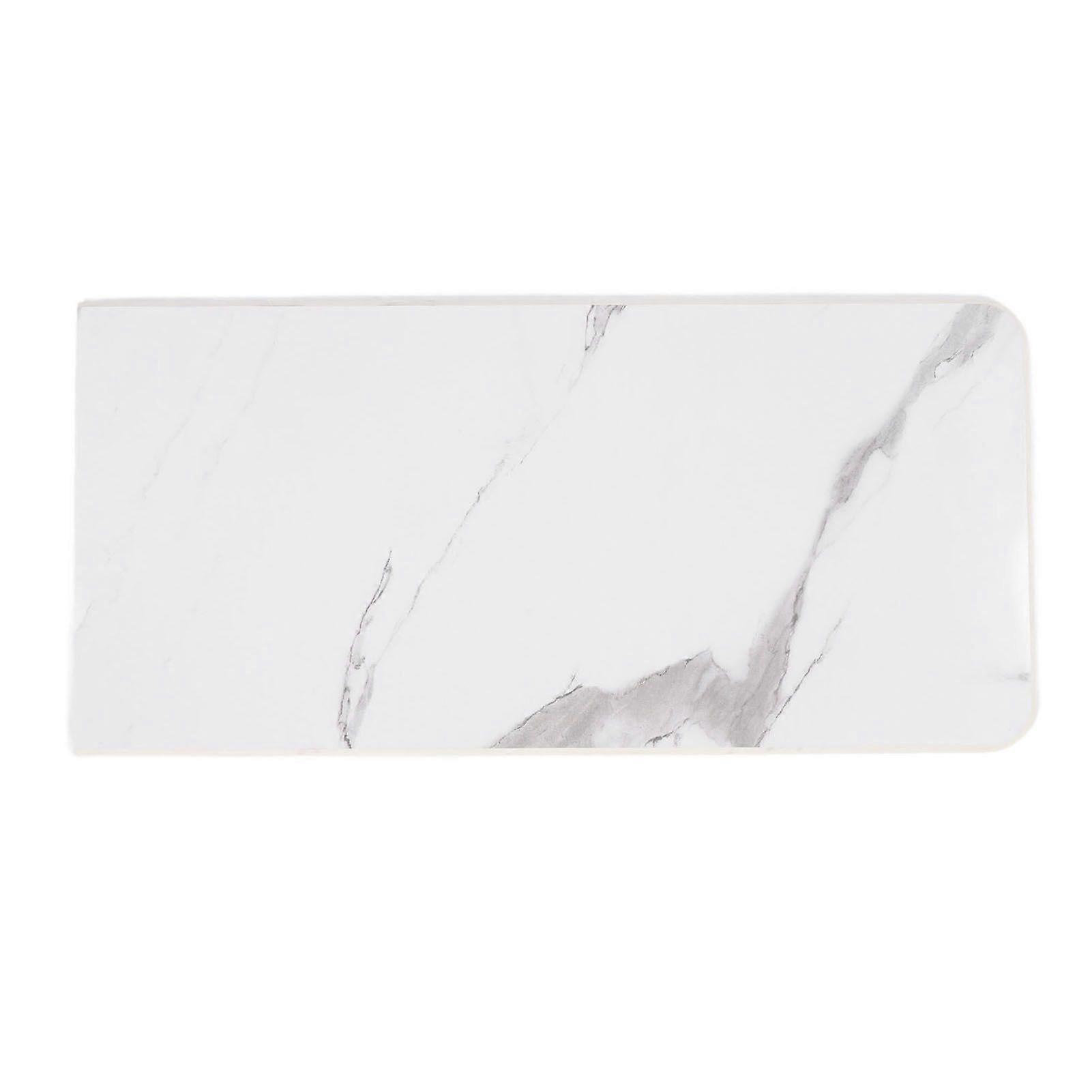 30.7 X 14.2in RV Rectangular Table Top Marbled Texture High Hardness Resin Polymer Dinning Tabletop For RV Yacht Motorhome MK30012