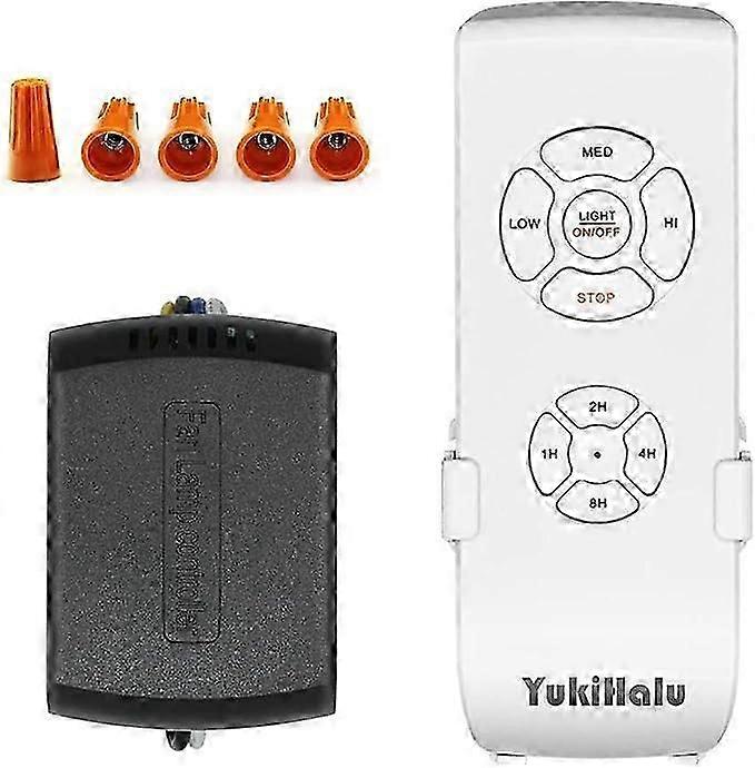 ユニバーサル小型シーリングファンリモートコントロールキット - ワイヤレス3スピード