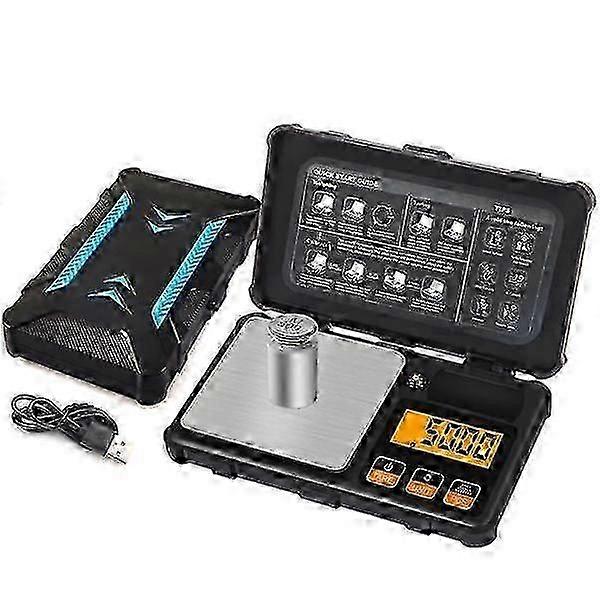 Rechargeable digital pocket scale 200 g/0.01 g