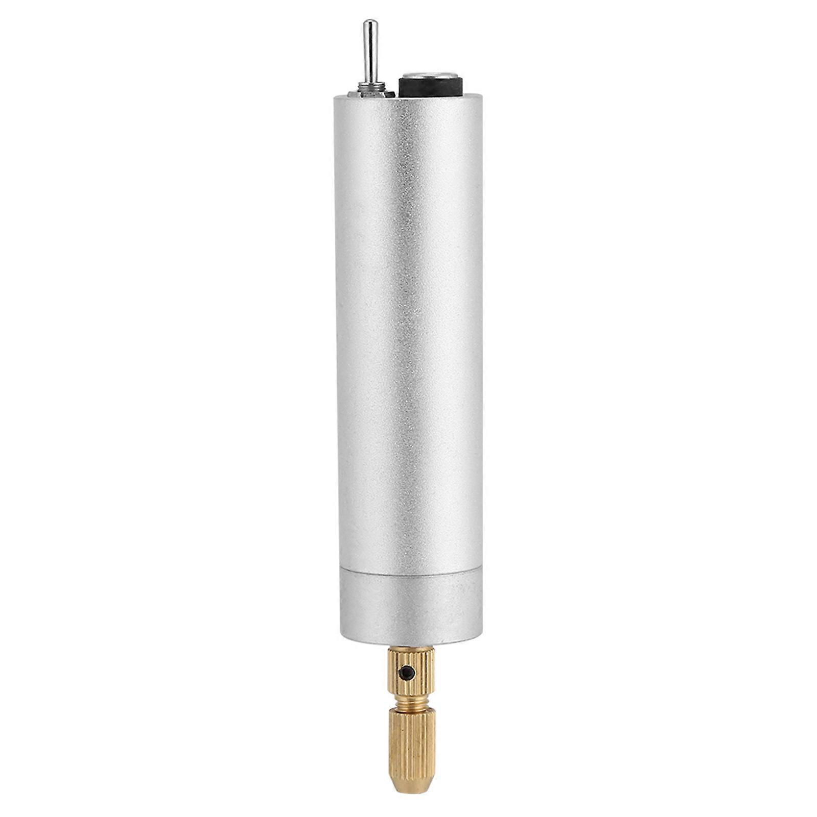 USB Mini Electric Drill DIY Grinding Polishing Engraving Machine Tools Set Silver