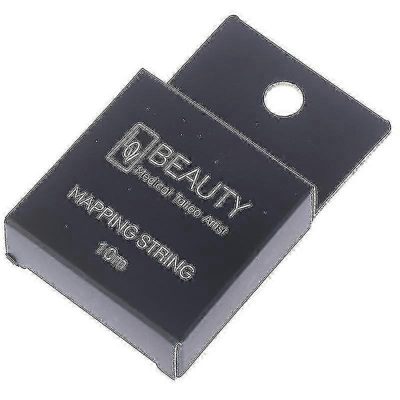 Pre-inked Brow Mapping Thread Strings Pigment String Eyebrow Permanent Makeup-colorblack