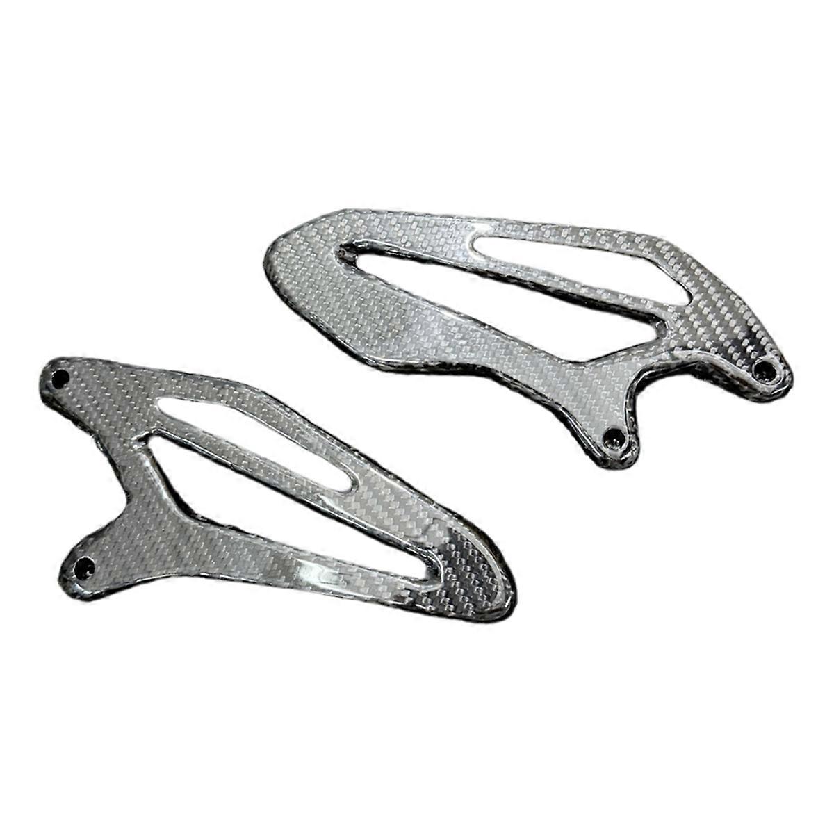Motorcycle Accessories Carbon Fiber Foot Pad Protector Driver'S Heel Protector for YZF-R7 R7 2022-2