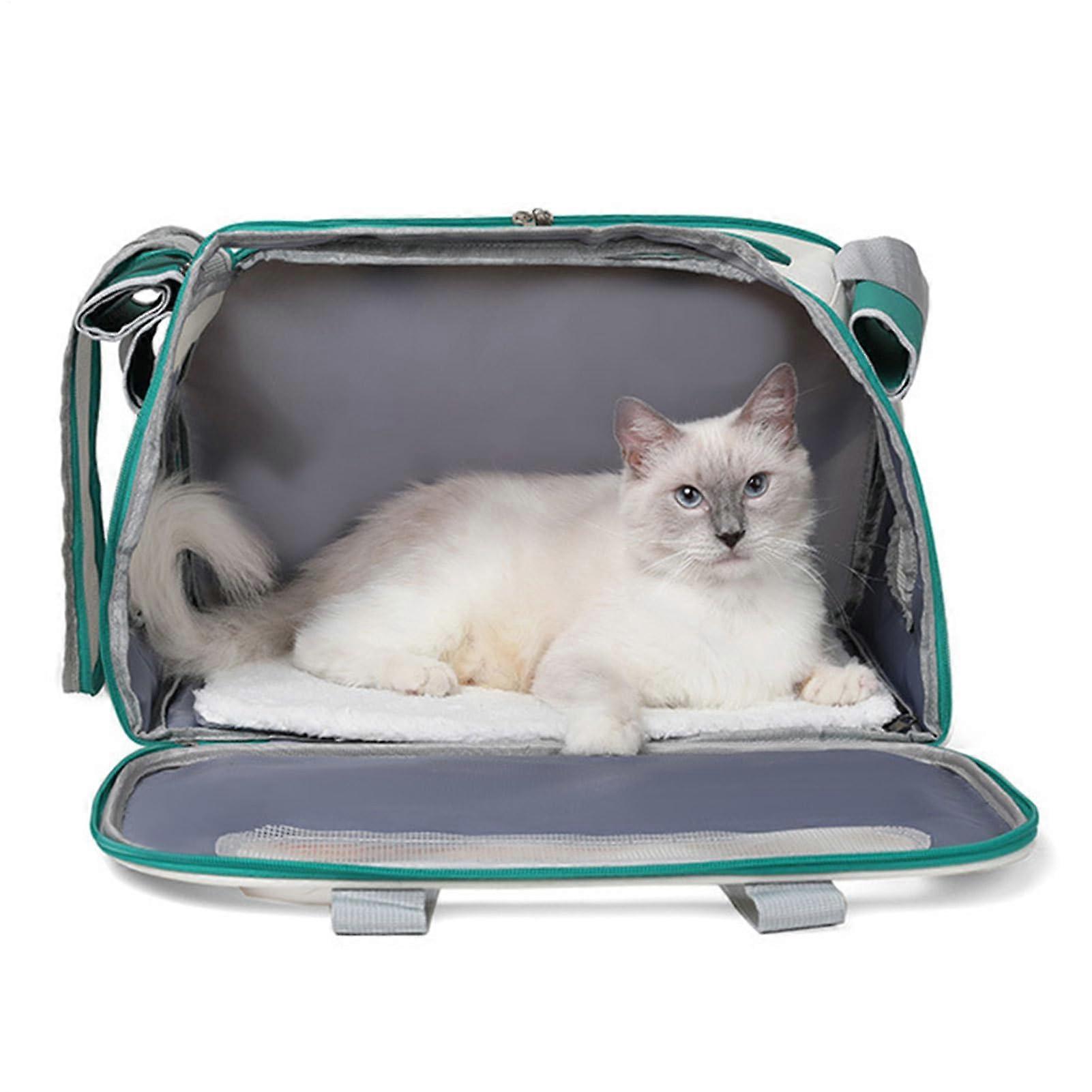 Small Dog Carrier, Airline Approved Pet Bag, Soft Sided Travel Crate