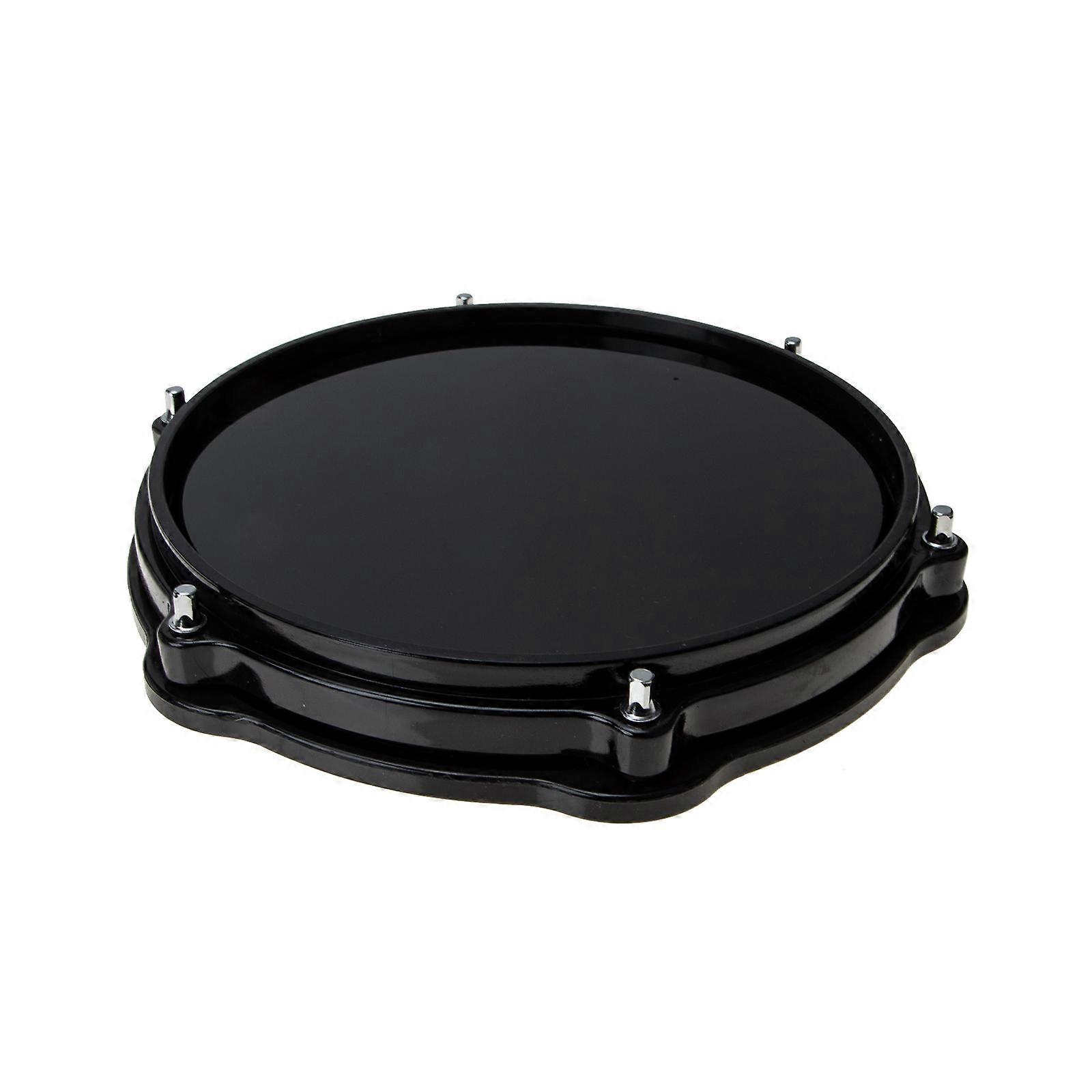 Drum Set Practice Pad Rubber EVA Square Practical Tool For Advanced Practicing 25x25cm Volume Reduction 1Set