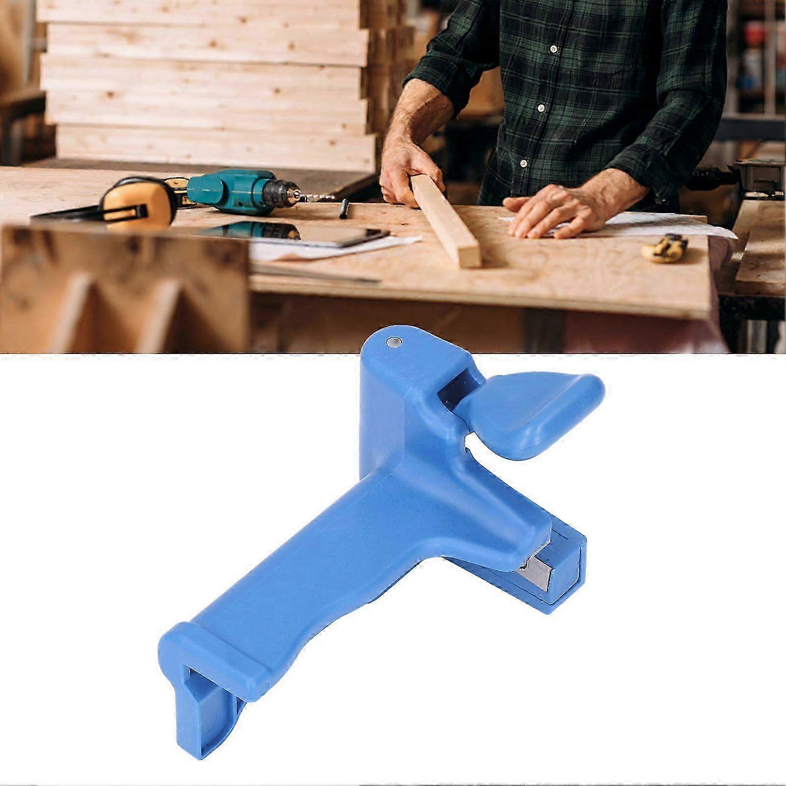 Hand Held Edge Trimmer Side Tail Cutting Tool with Blades for Woodworking Manual Craft
