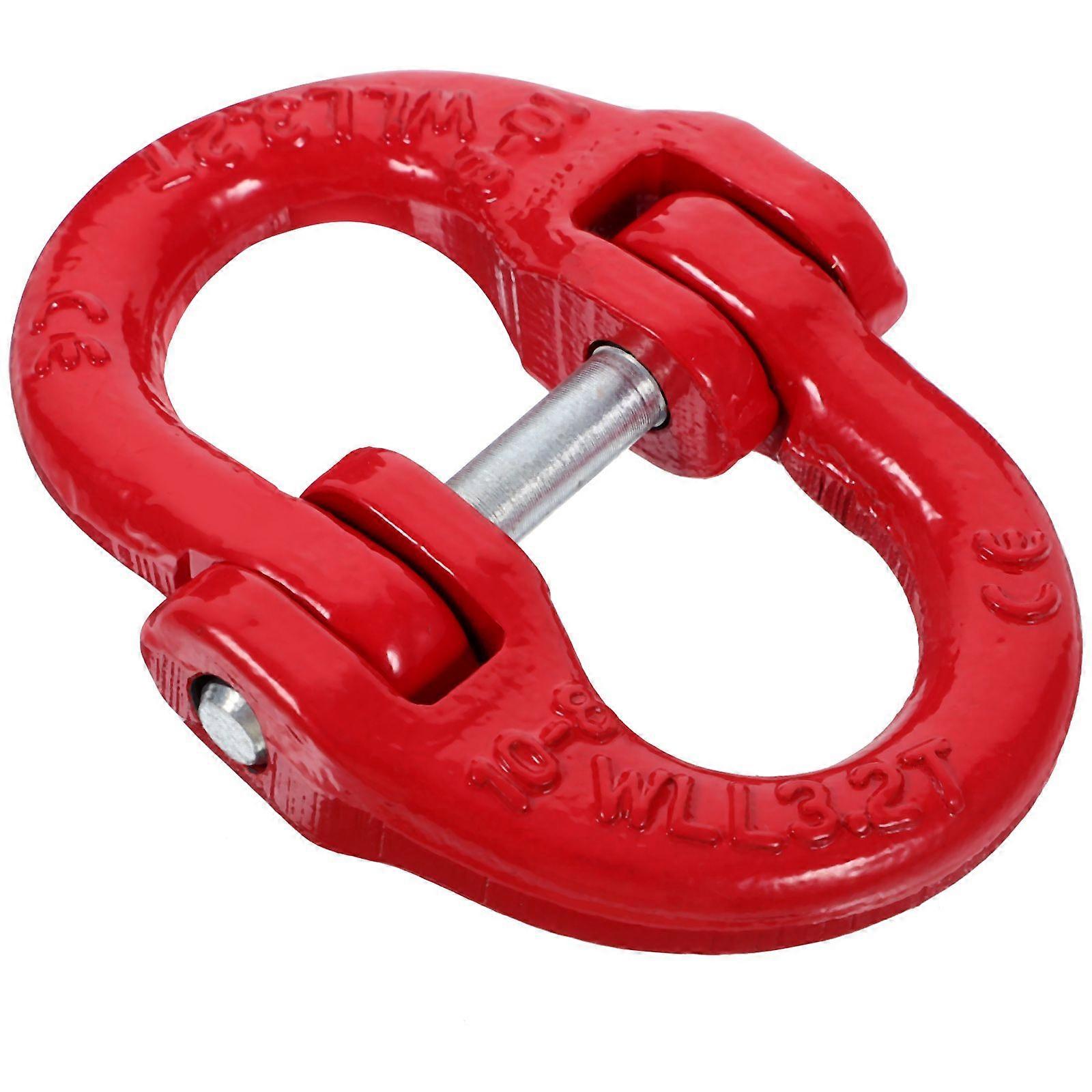 Connecting Link Safety Chain Attachment 3.2T Load Steel Tow Hitch Connector