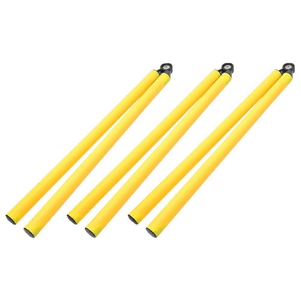 Agility Training Cones Poles Athletic Rods for Soccer Basketball Drills 3pcs Set