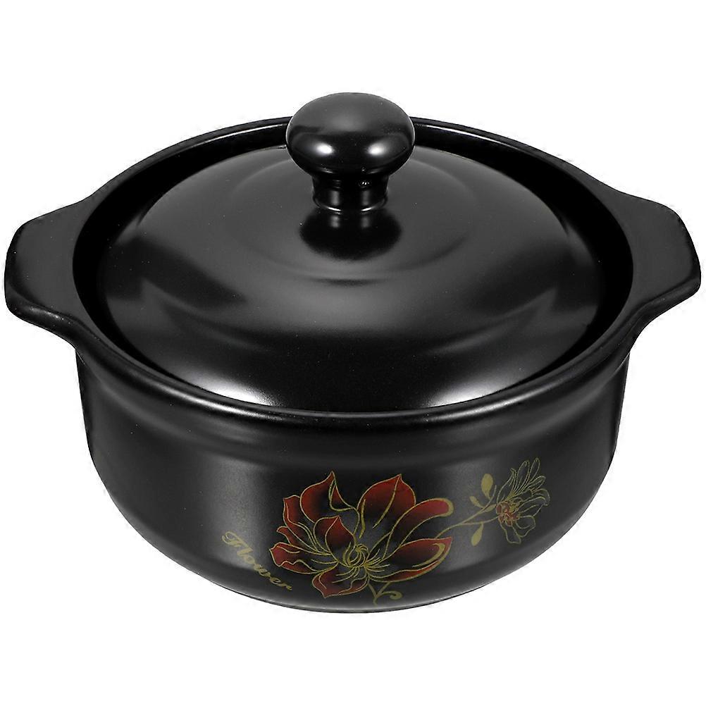Ceramic Pot For Soup And Stewing Perfect For Home Cooks And Restaurants 1Pack