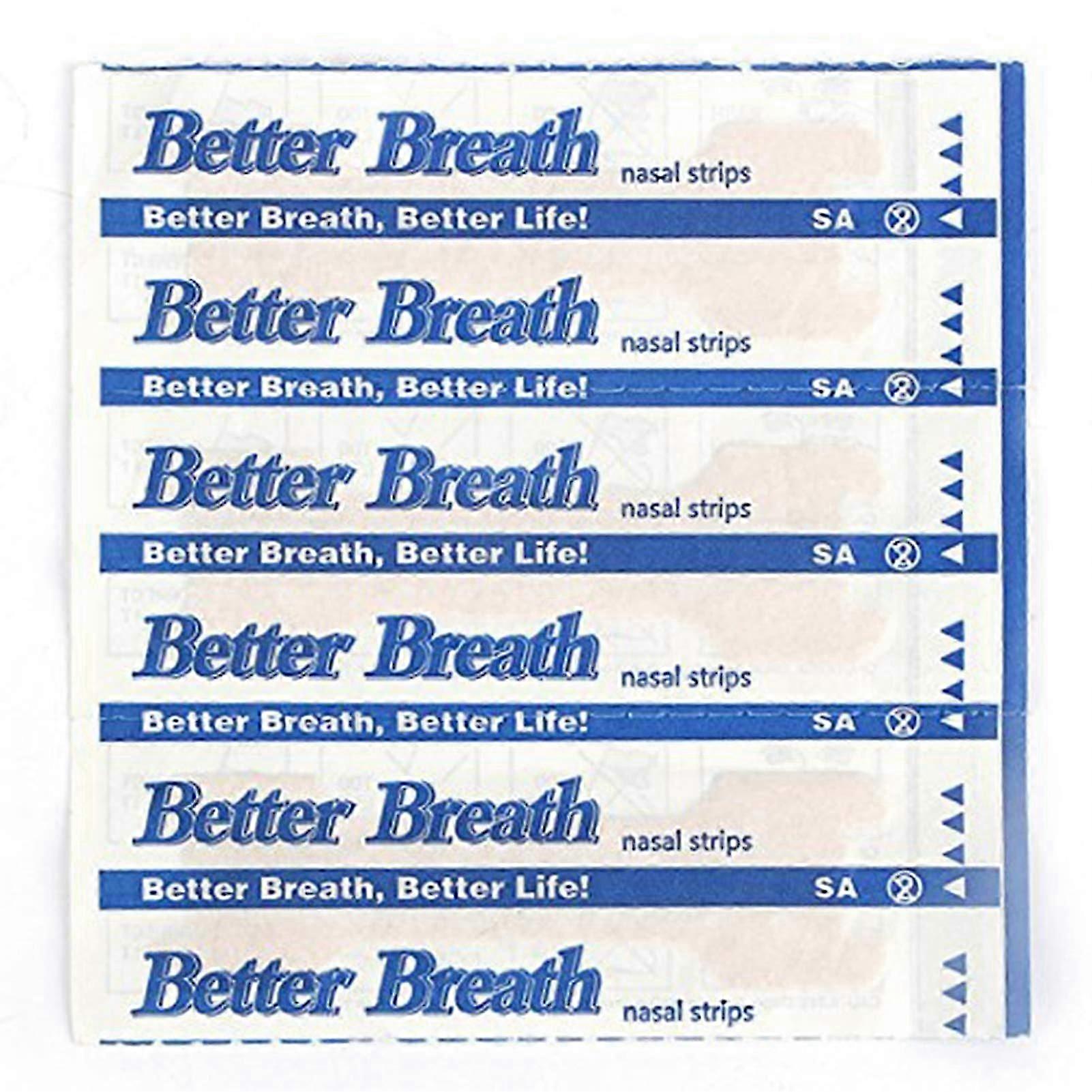 100 Count Nasal Strips Better Breath Anti Snoring (66mm*19mm)