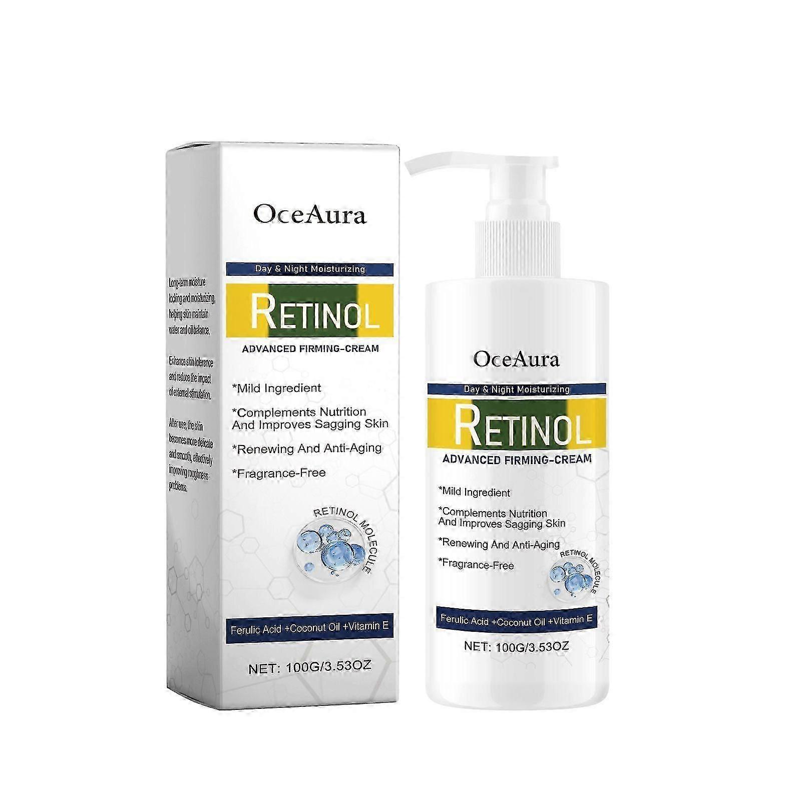 Advanced Firming & Wrinkle-Reducing Cream, Retinol Deep Moisturizing Face & Body Cream, Anti-Wrinkle Multi-Purpose Cream for All Skin Types Sagging Sk