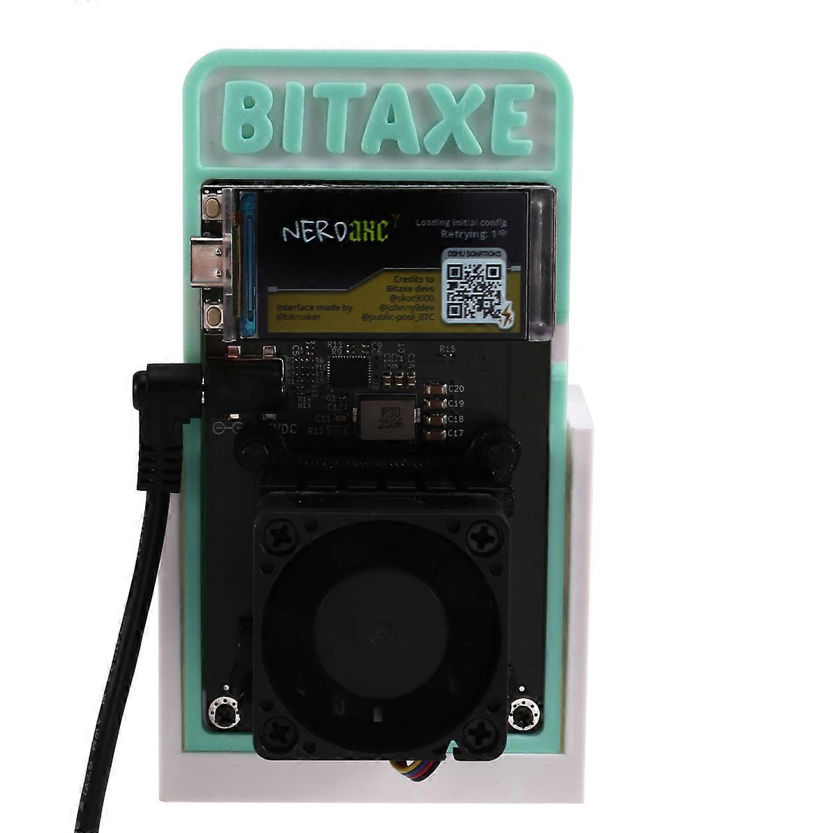 1200GH/S Gamma 601 BTC Solo Miner 18-22W Color Screen BM1370 Asic Chip From Antminer S21 Pro BR PL
