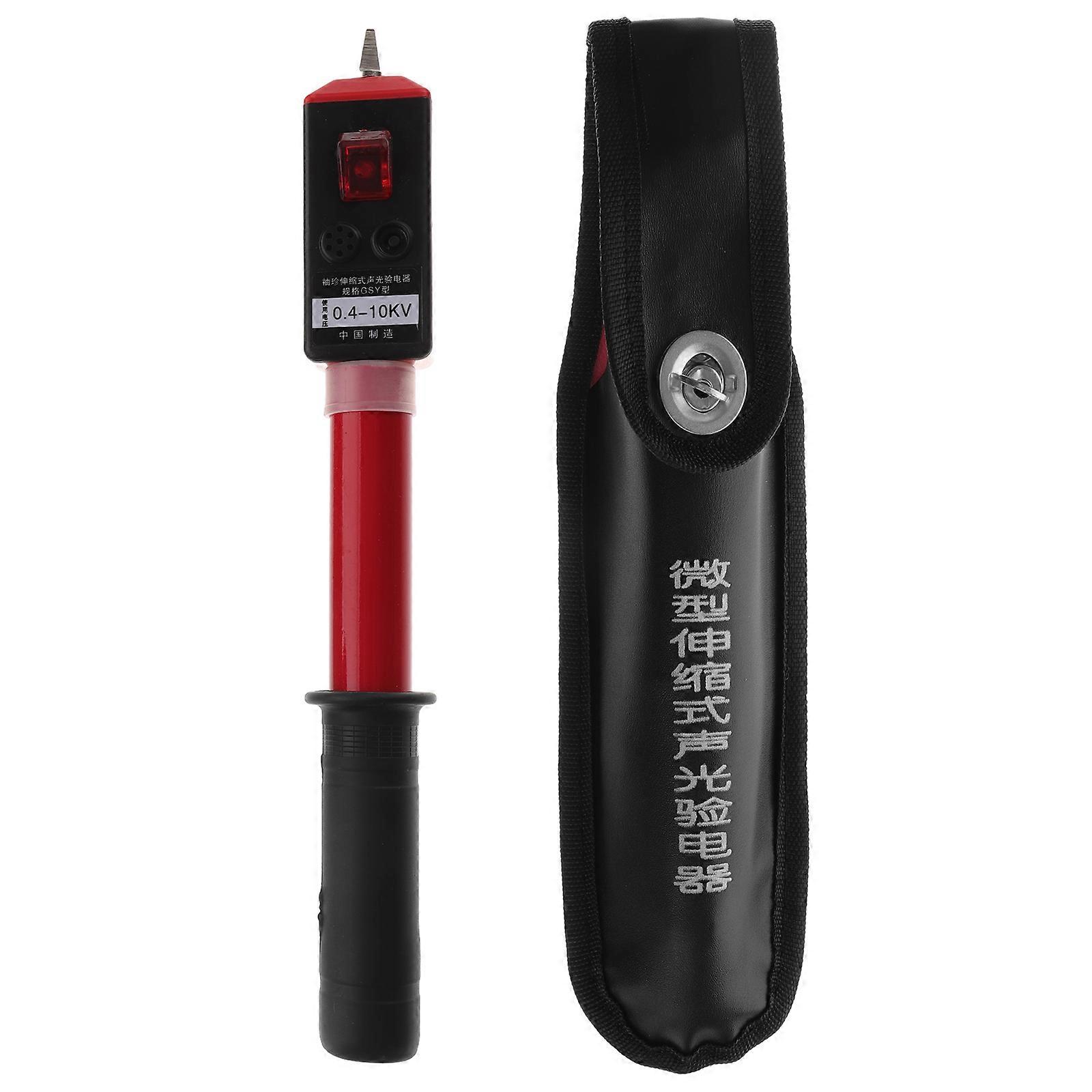 Electricity Tester Pen Voltage Tester Detector Plastic Material For Electricians 1Pack