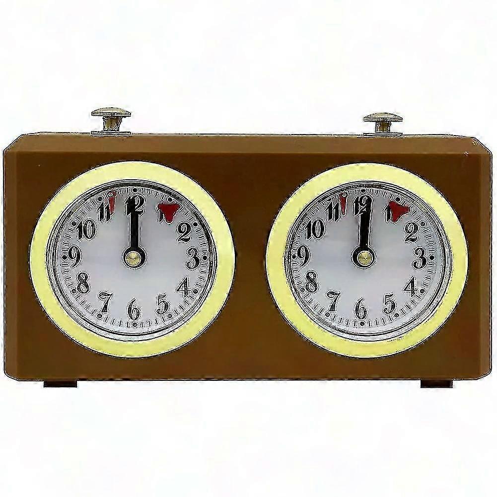 Analog Chess Timer for Competitive Games No Battery Required