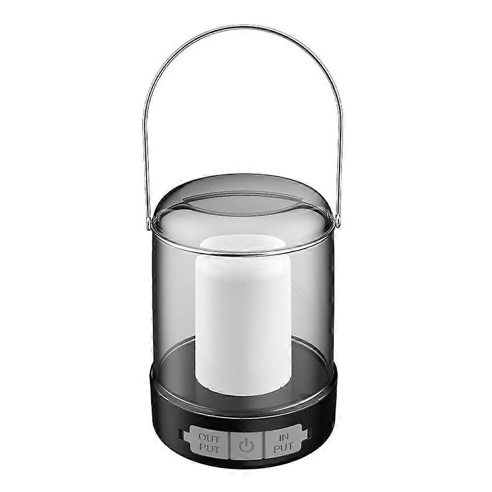 Portable Camping Light Multifunctional Outdoor Night Lights Type-C Charging and USB Output Interface Three Light Modes IPX4 Waterproof Tent LightsYMHC