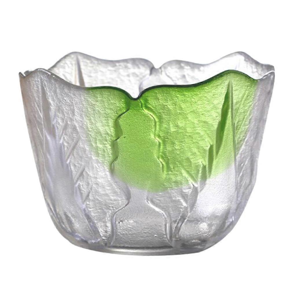 Sauerkraut Pot Glass Container Suitable For Home Cooking Fermented Vegetables 1Pc 9.8X8.7CM