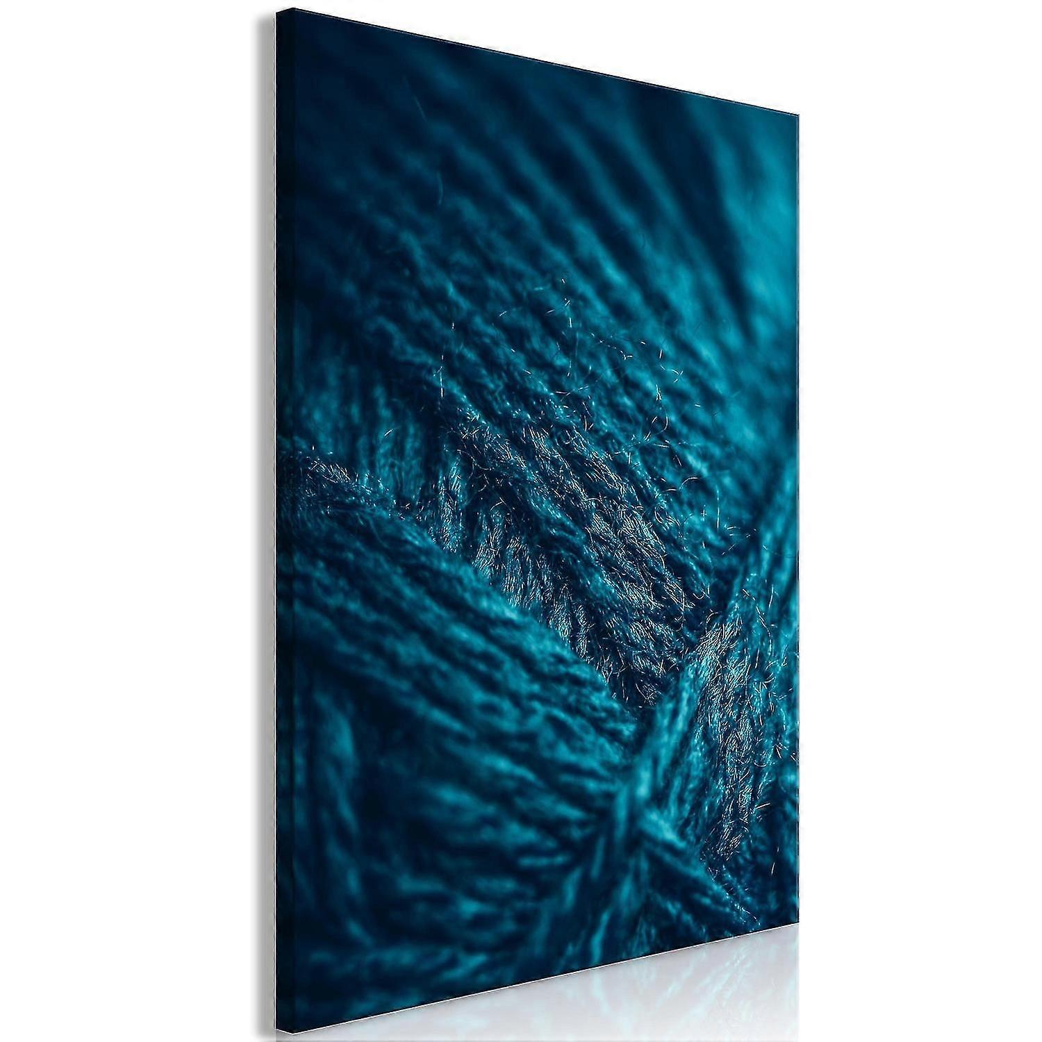 2025 Latest Model Canvas Print - Emerald Wool (1 Part) Vertical