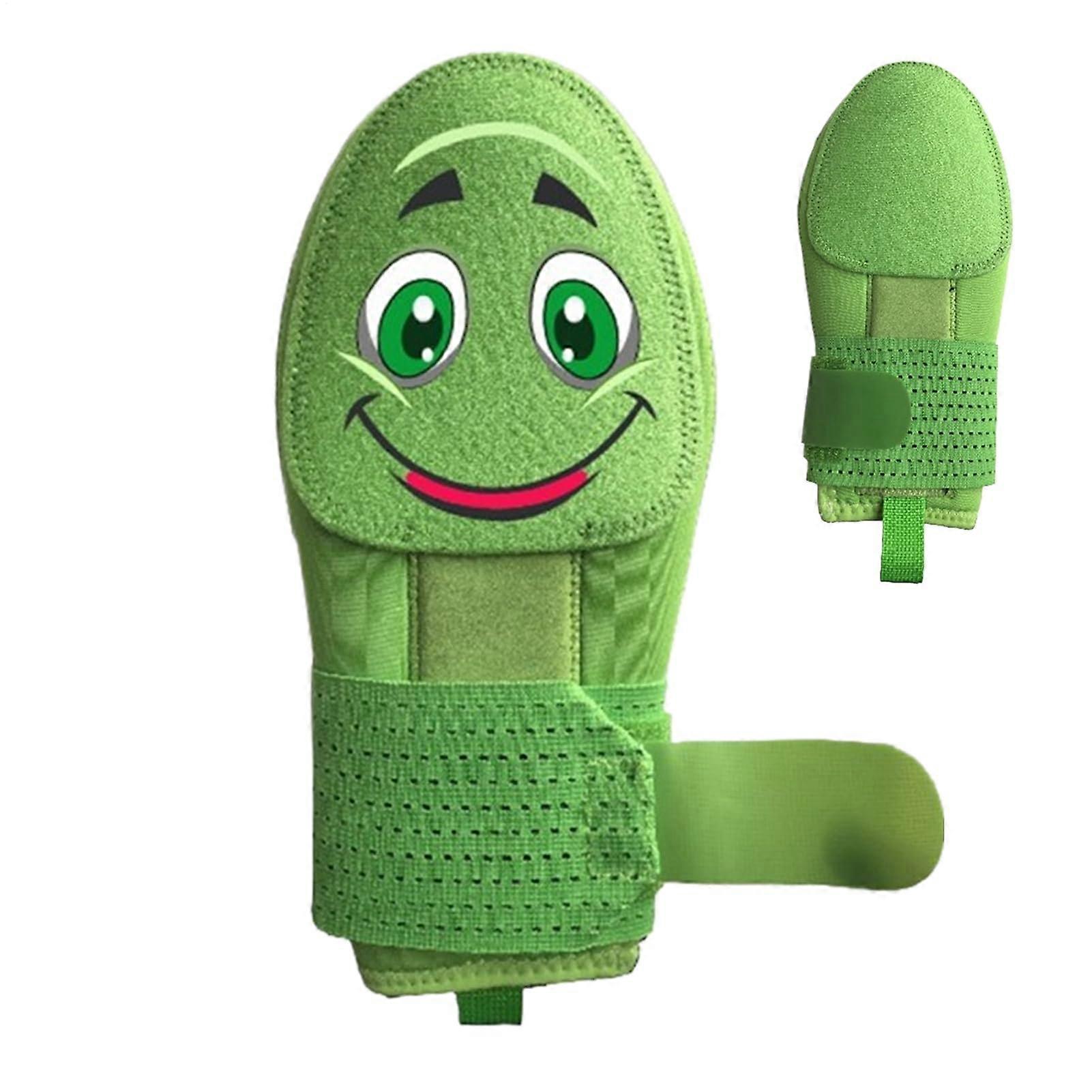 Baseball Sliding Mitt, Softball Glove with Adjustable Wrist, 4.73x9.85 inches, for and , Green
