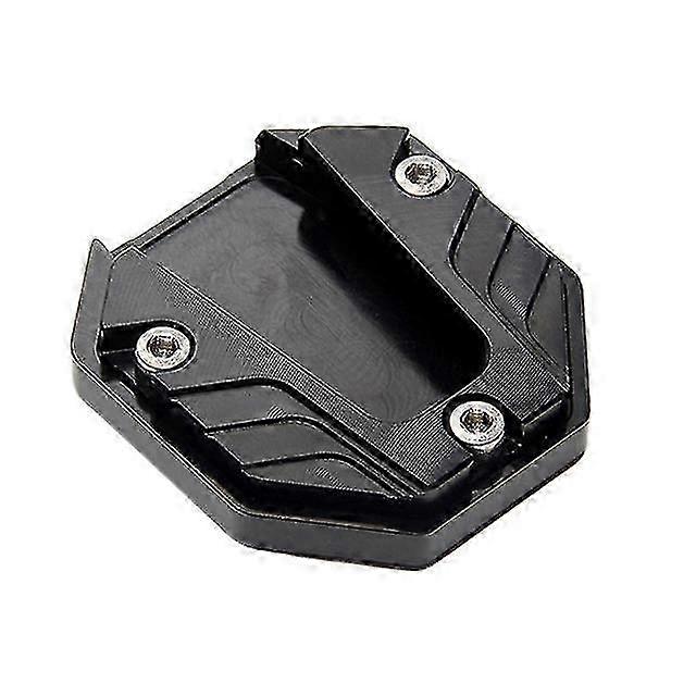 Universal Aluminium Alloy Kickstand Extender for Motorcycle & Bicycle - Side Stand Extension Foot for Enhanced Stability and Support