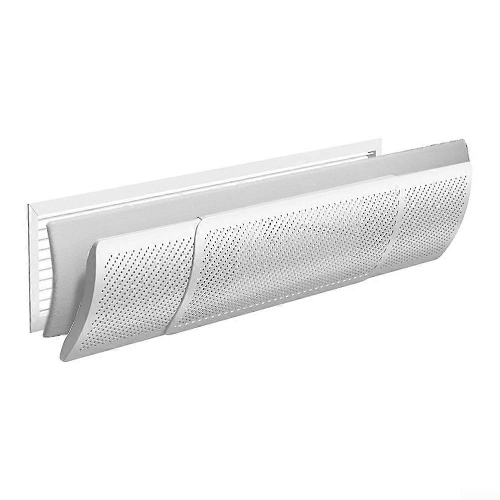 Central Air Conditioning Windshield Anti-Direct Blowing Adjustable AC Air Deflector with M-Cotton Filter