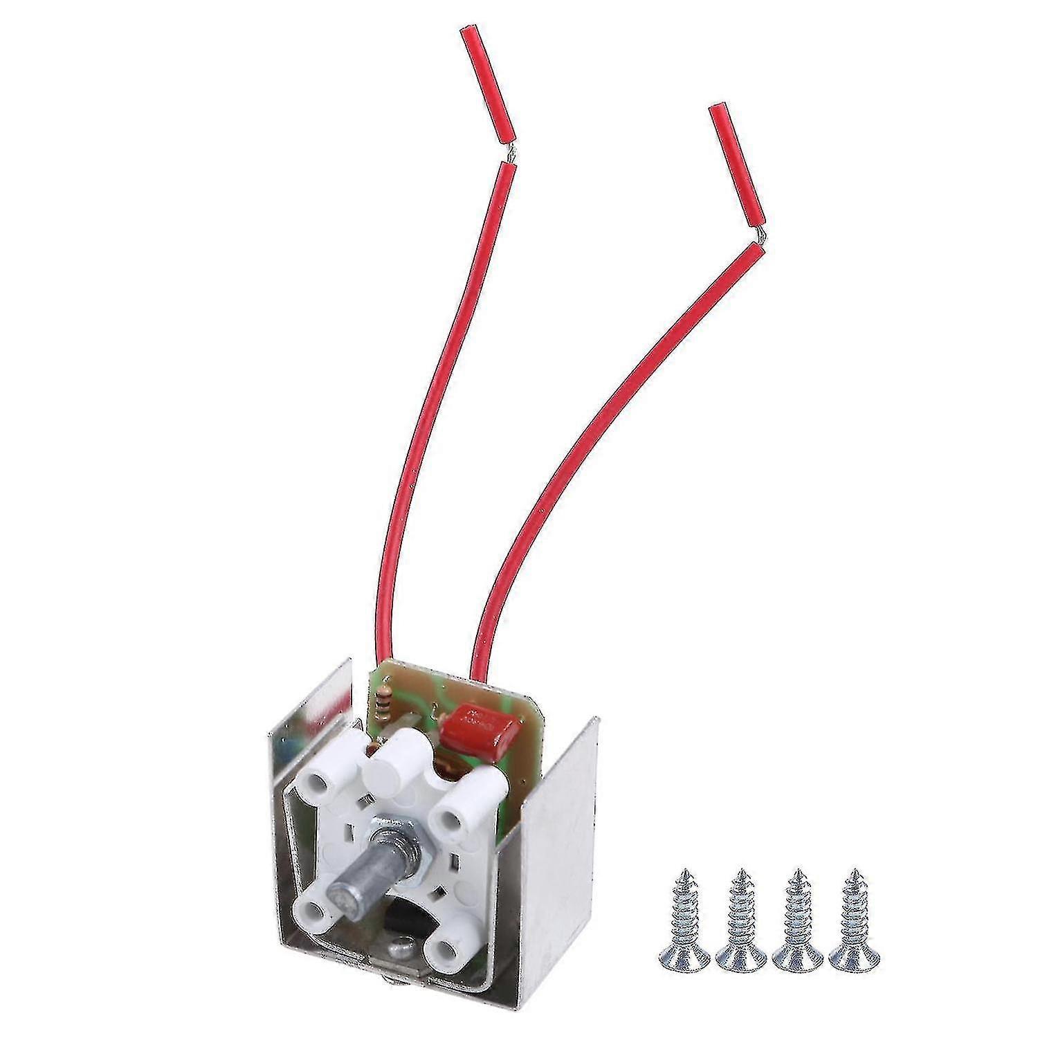 1500W Electric Heater with Thermostat & Rotary Switch - Gear Adjustment for Optimal Temperature Control & Energy Efficiency