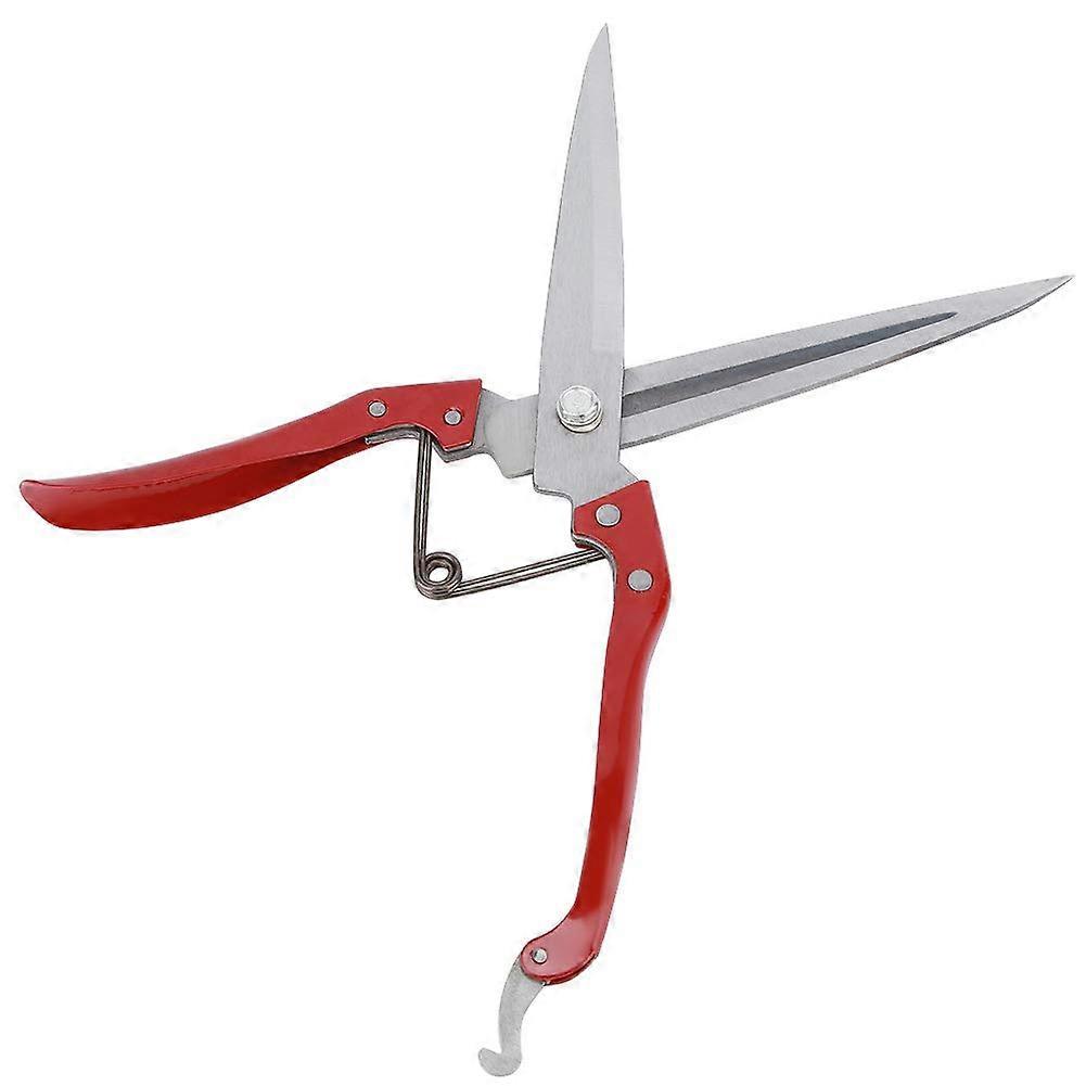 Manual sheep faux wool shears, stainless steel with spring, nonslip grip, for all sheep types