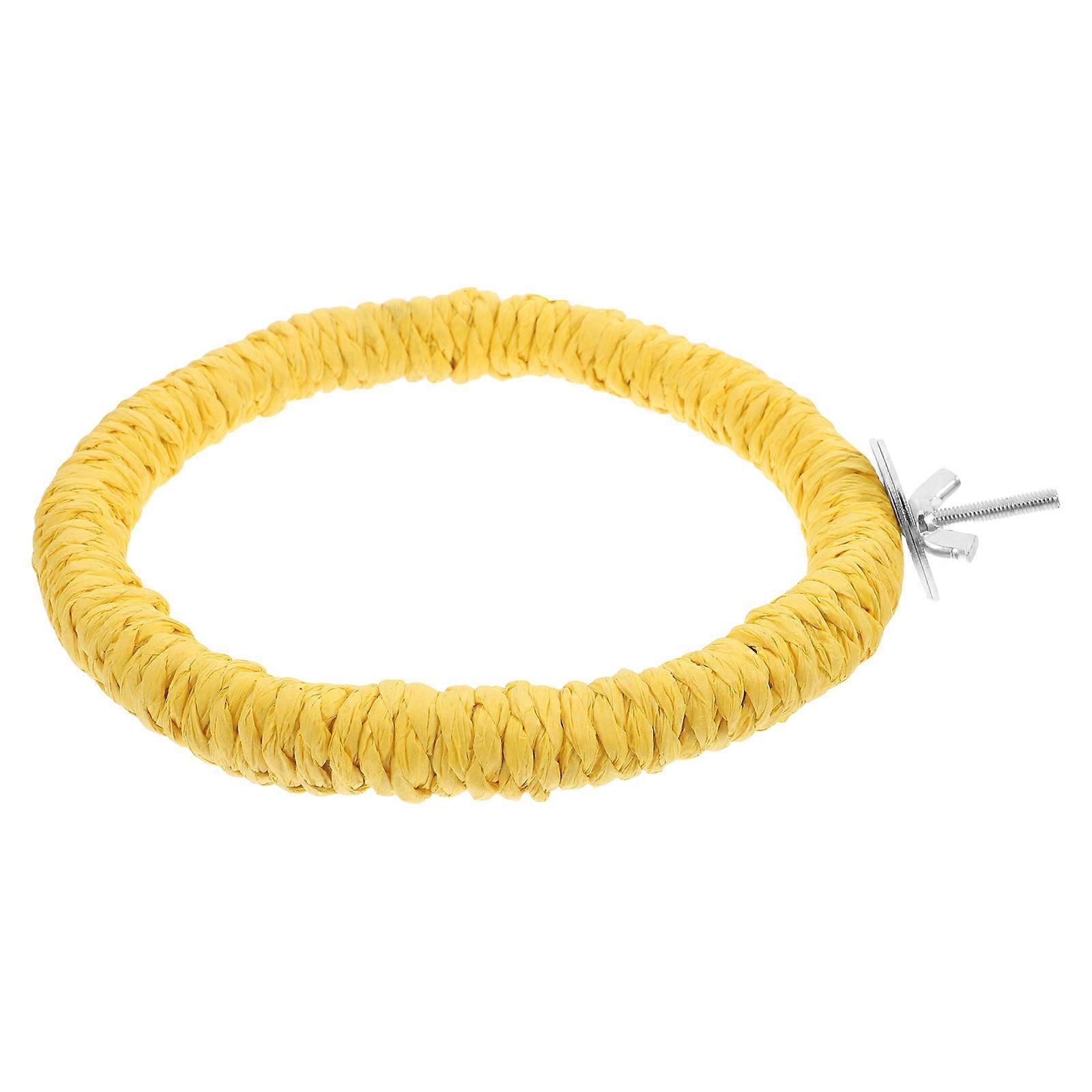 Sturdy Rope Bird Swing for Parakeets & Parrots – Promotes Beak Health & Natural Climbing Behavior – Easy to Install Perch Stand