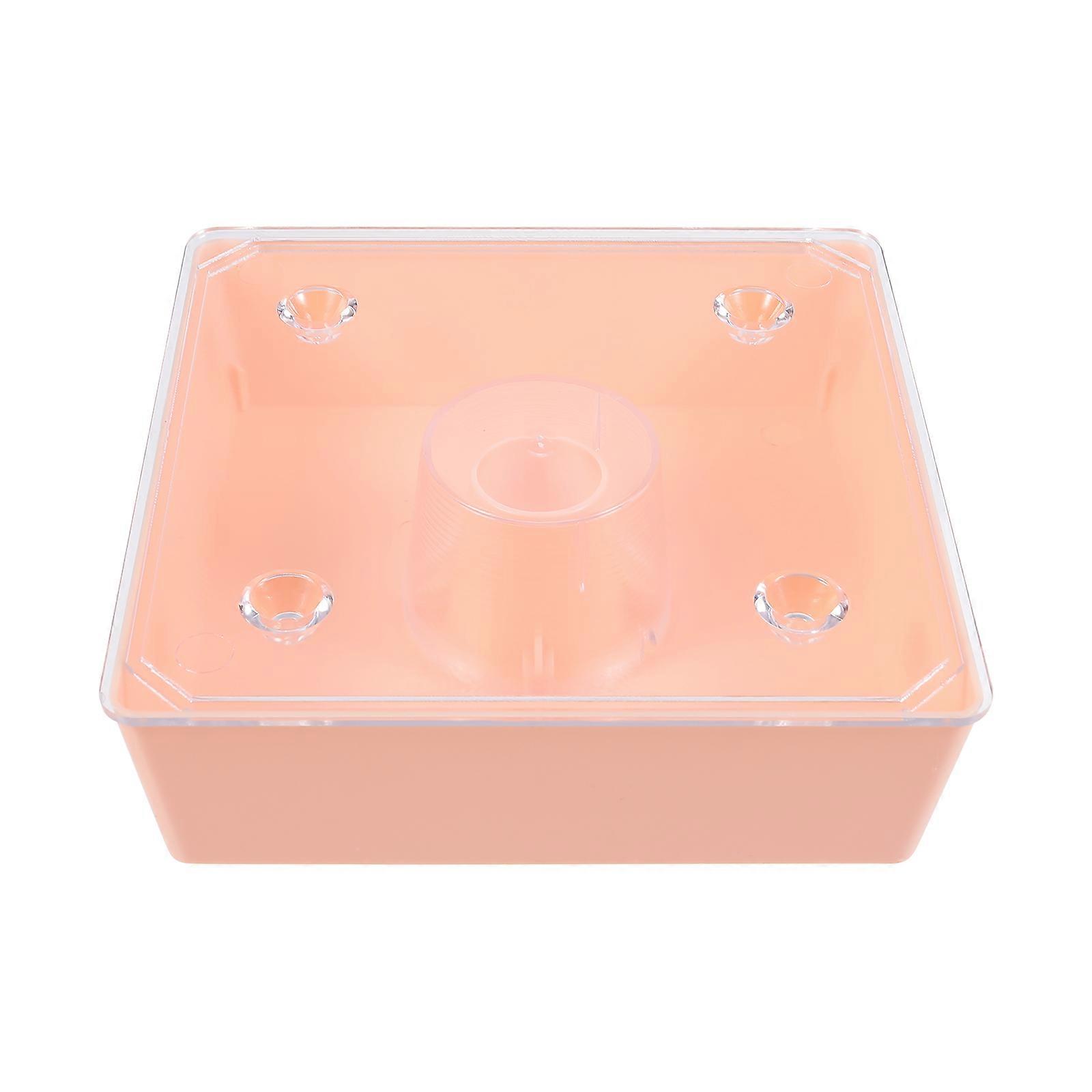 موزع سقي النحل أداة تربية النحل تغذية النحل المواد البلاستيكية 18x18 سم قوي 1 مجموعة