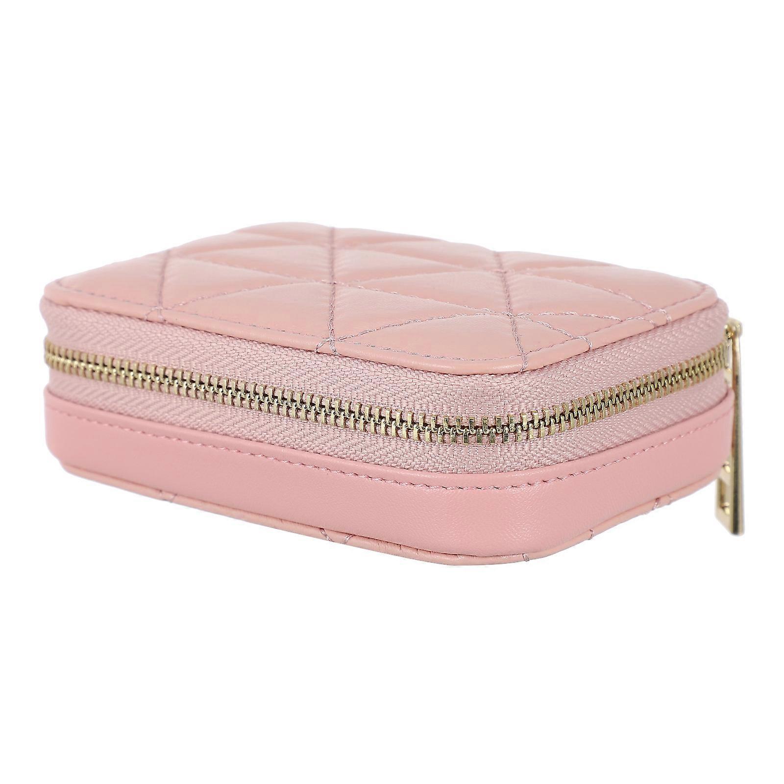 Rouge à lèvres portable avec miroir Porte-rouge à lèvres simple pour femmes 4.1×3×1.6in Taille 1Pack