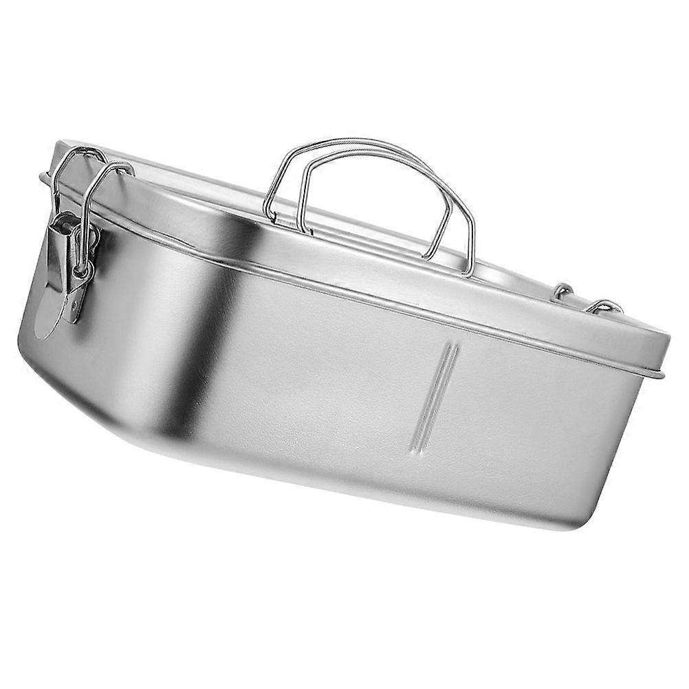 Multi-Functional Meal Container Suitable For Students 7.07x5.11in Leak-Proof Design 1Pcs