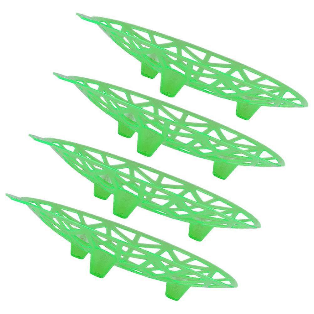 Watermelon Support Stand with Tray Base for Gardening Made of Plastic Green Home Use 4 Pieces