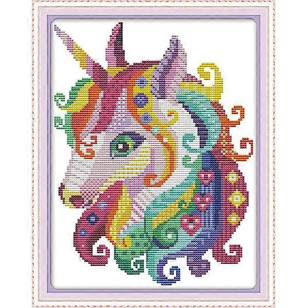 Cross stitch kit Unicorn