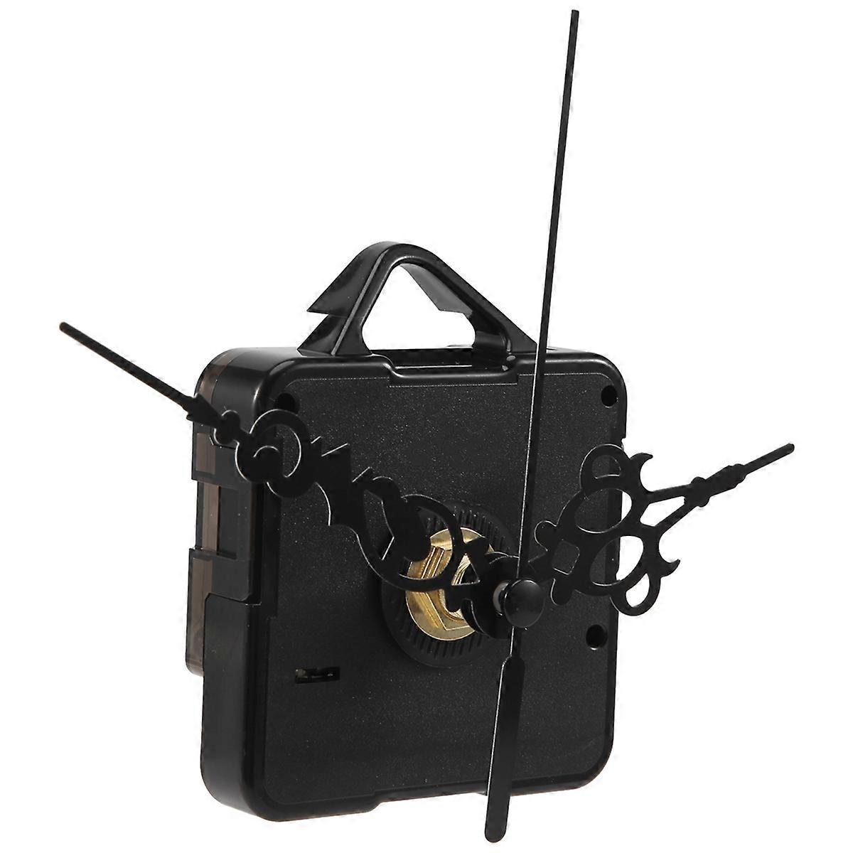Quartz Wall Clock Movement Mechanism Black Diy Repair Parts Kit Clock