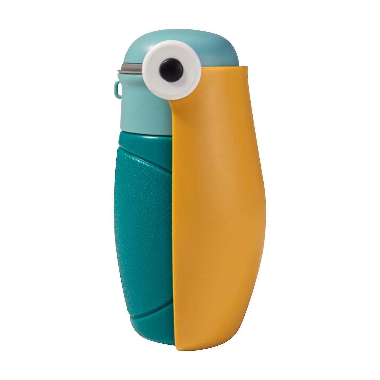 Dog Drinking Bottle 280 ml or 480 ml On-The-Go for Walking, Leak-Proof Portable Water Bowl, Blue and Yellow