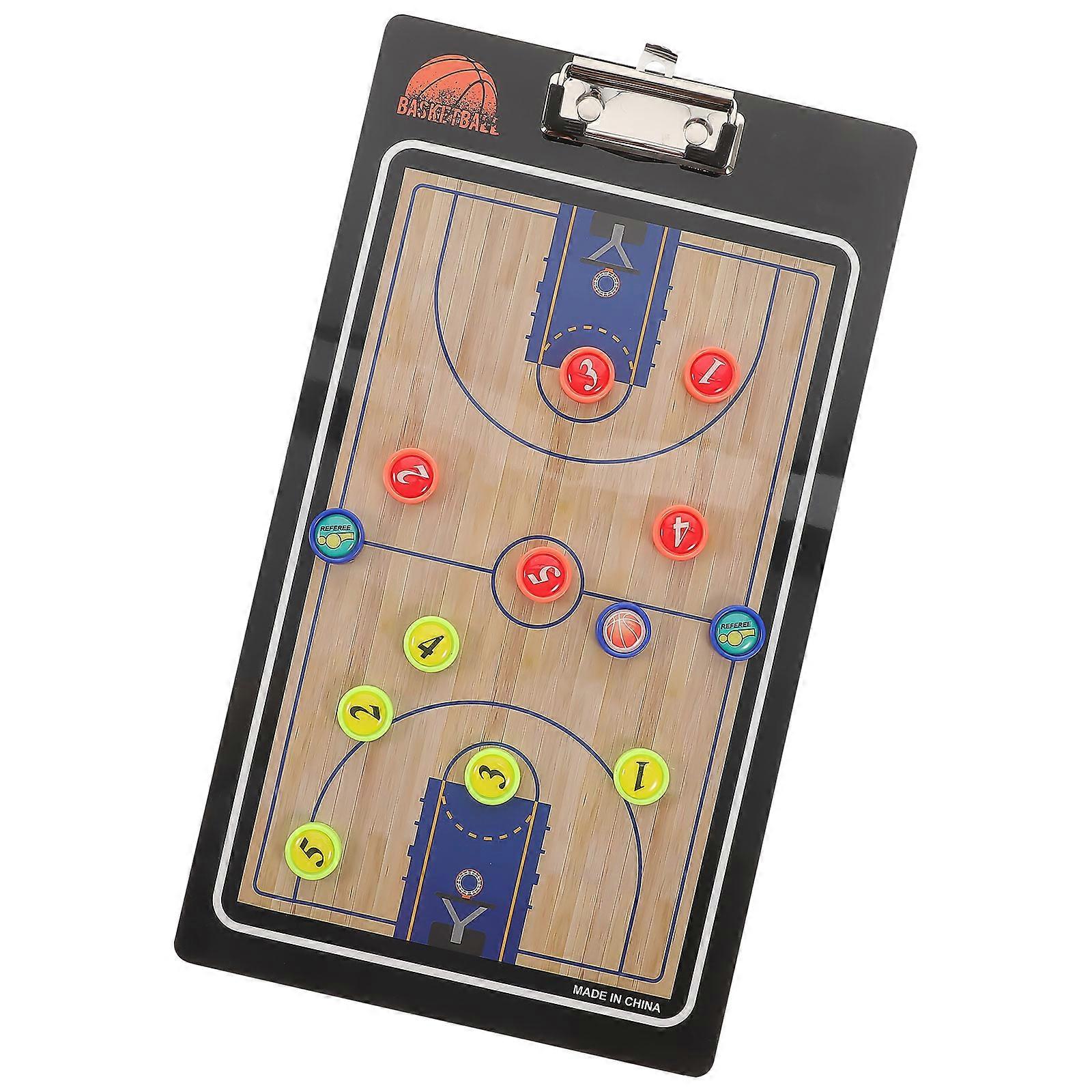 Basketball Erase Reusable Clipboard For 35 X 20 X 2 Cm Diagram Plays Magnetic Marking 1 Set