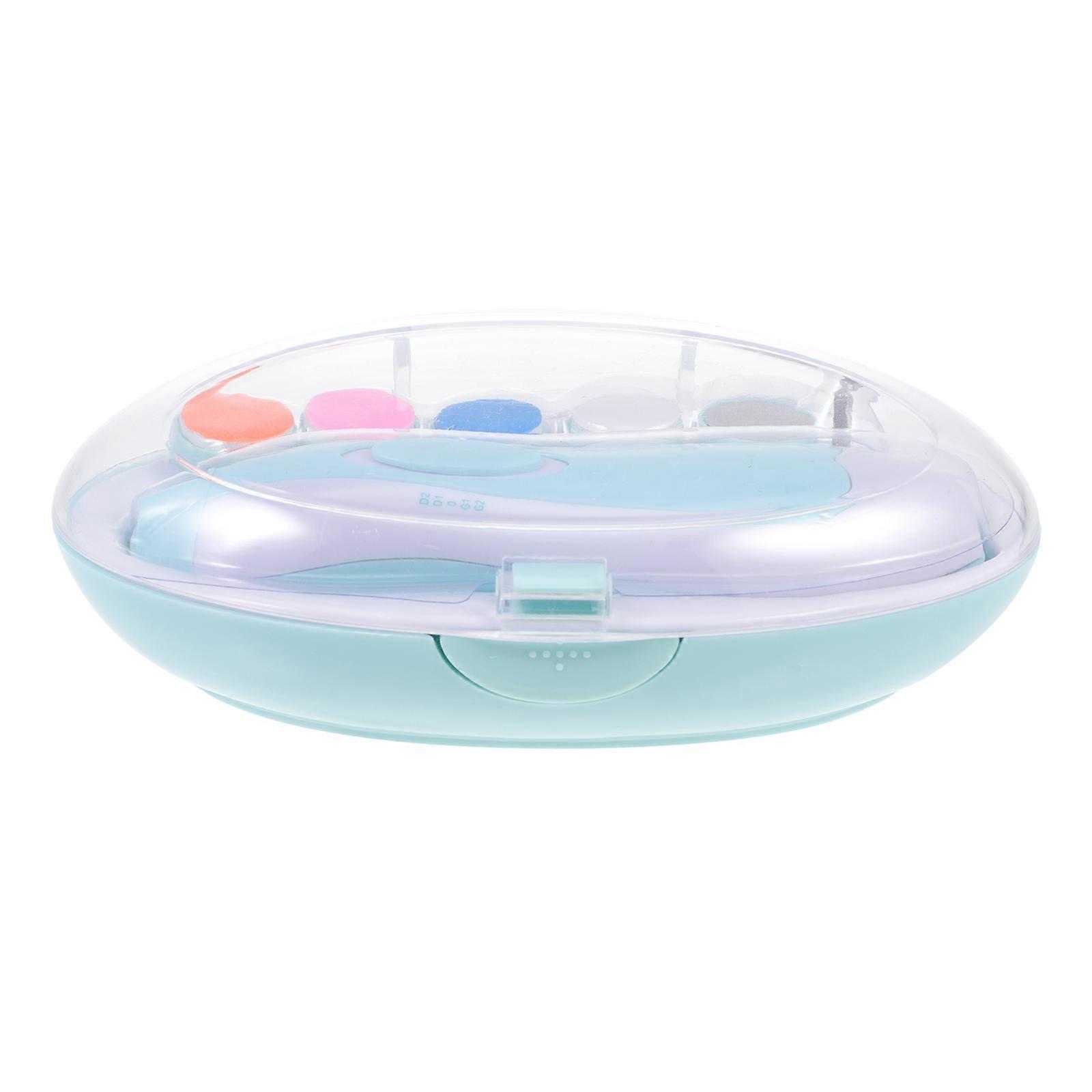 Children Electric Manicure Tool Battery Powered Compact Design For Parents Use 1 Set