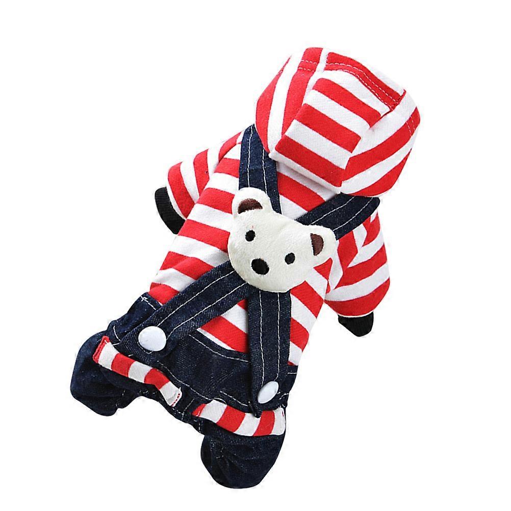 ペットファッション衣類犬のサスペンダーズボンアウトドアアクティビティサイズXS 1セット