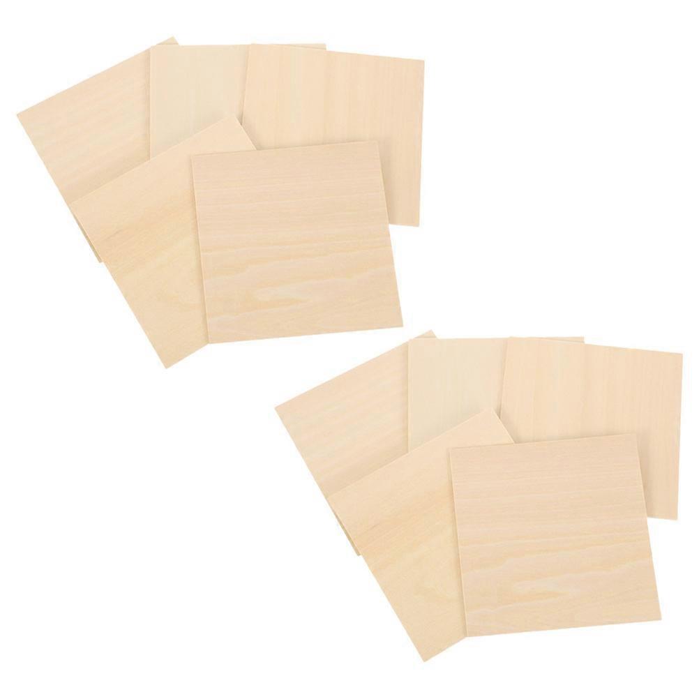 DIY Wooden Planks for Crafts Beige Color Great for Art Projects and Decor 10 Pieces