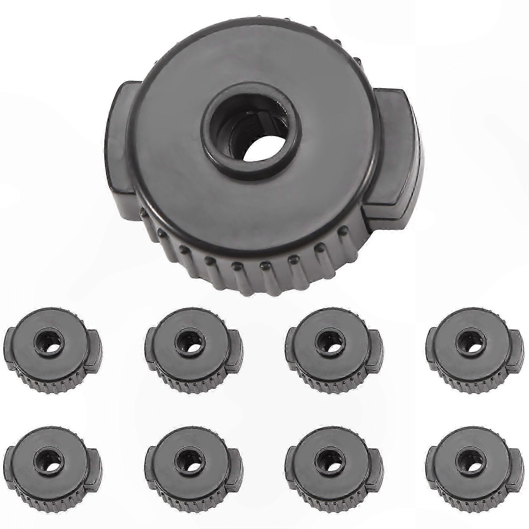 9Pcs Quick Release Nuts for ABS Drum Set - Cymbal Assembly Replacement Accessories for Easy Setup