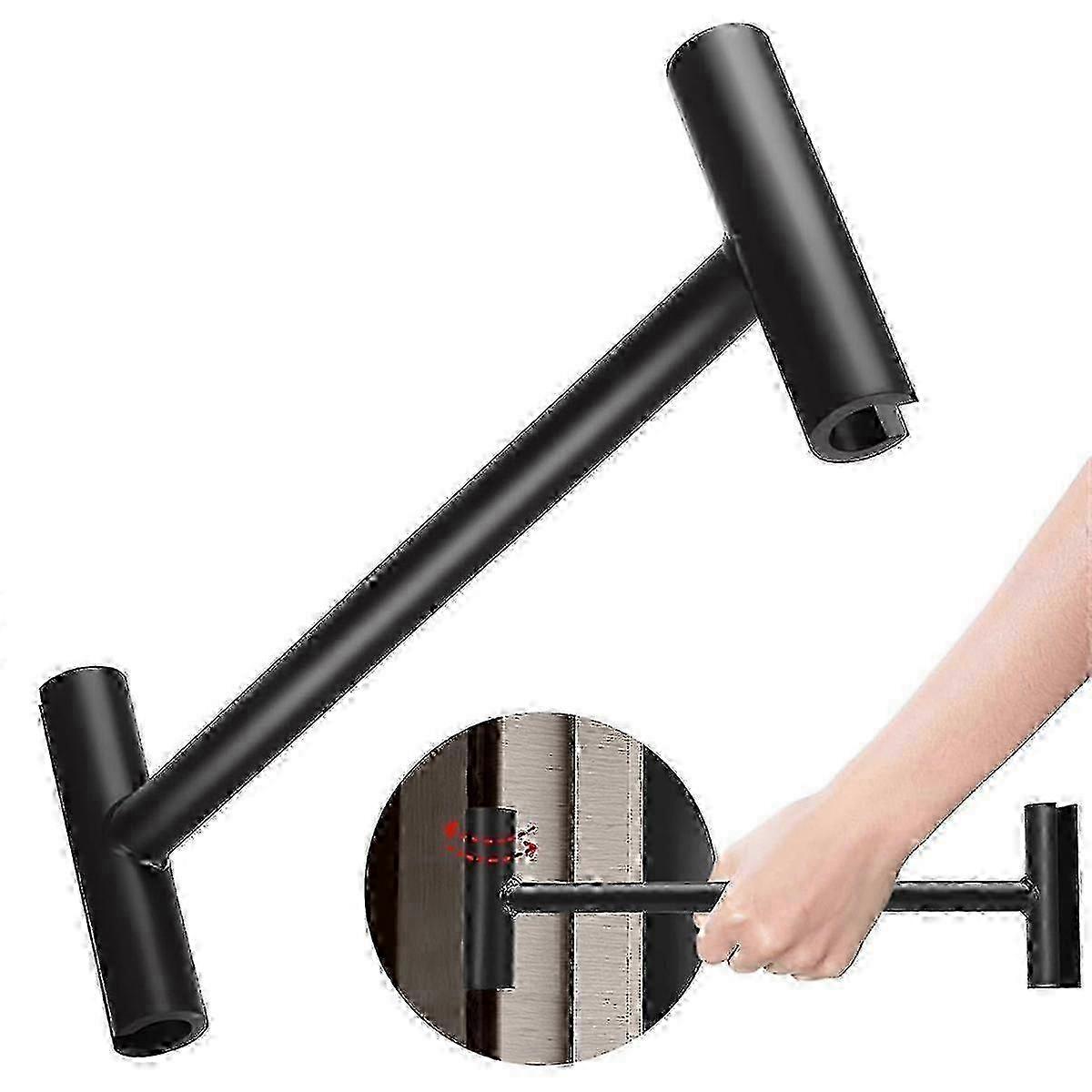 Hinge adjustment tool for door repair with durable steel construction