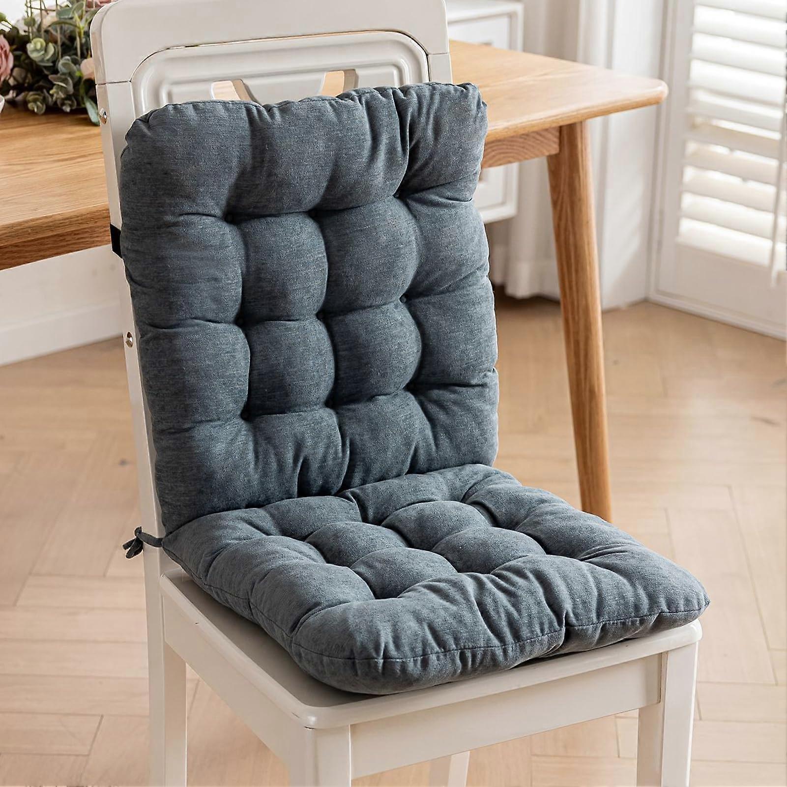 Rocking chair cushion, thick soft comfortable pad, dark gray, 40 * 80cm