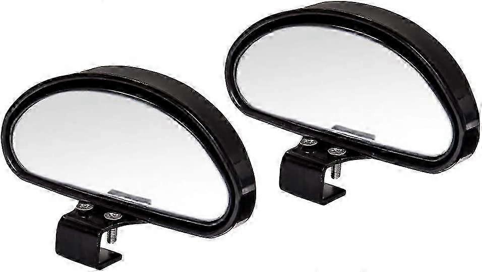 Universal Adjustable Convex Side Mirrors for Vehicles (2 Pack)