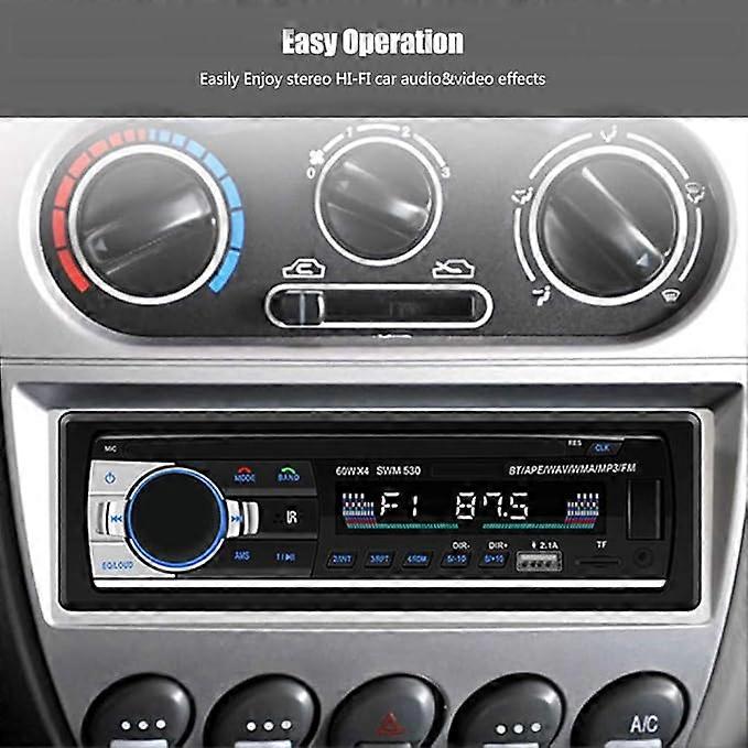 Car FM radio MP3 player multi-function hands-free large color screen with car MP3 player
