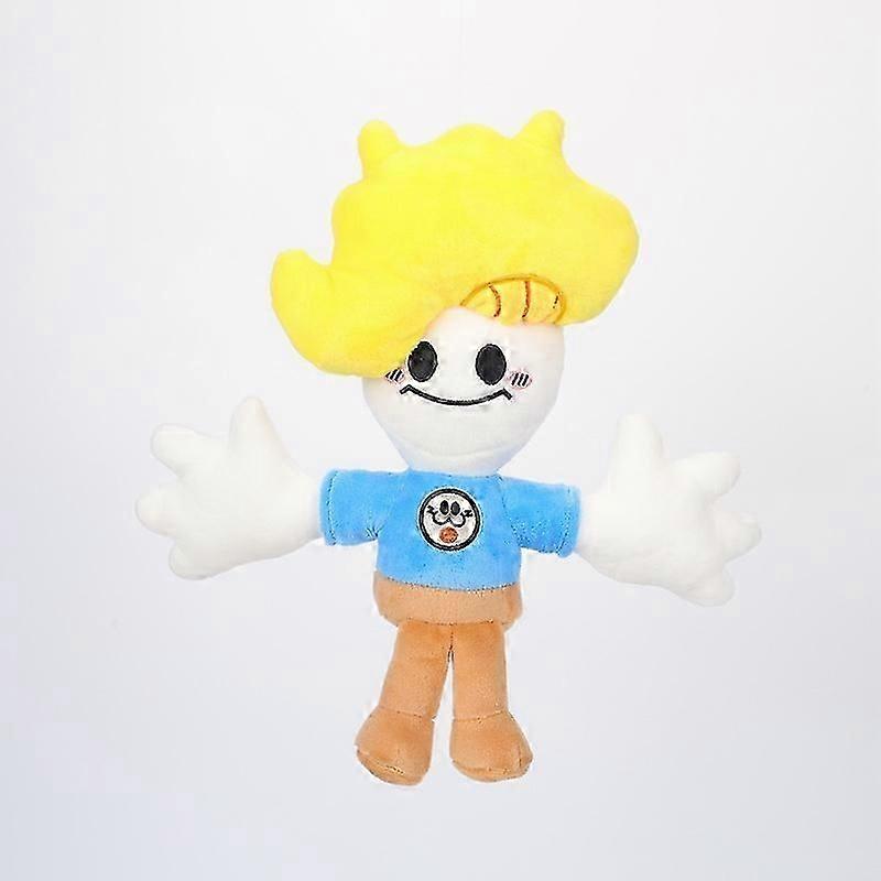 Bryson and Ham Plushie Plushie Yellow Hair Boy Cute Doll Holiday Gift